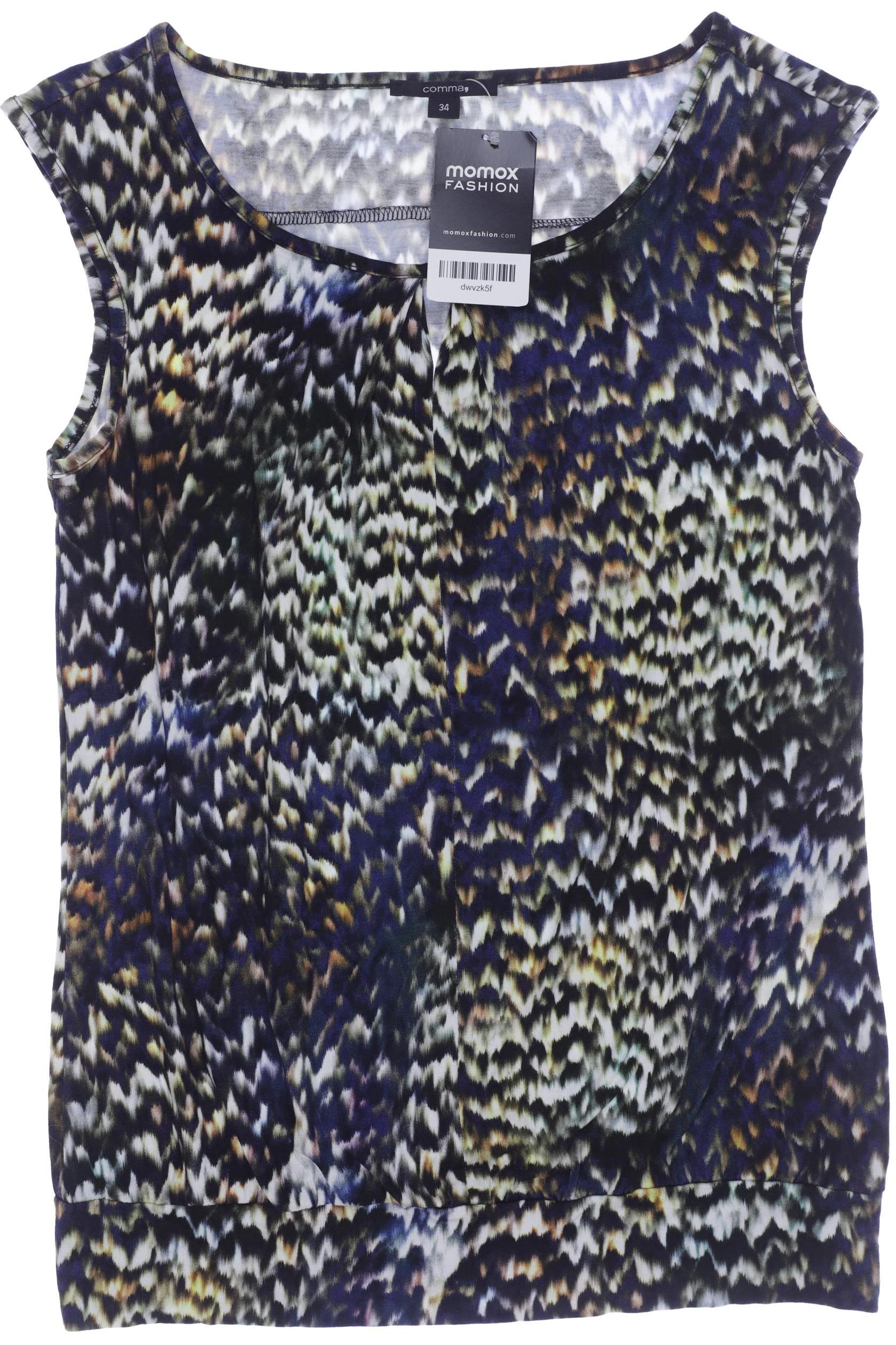 

Comma Damen Top, marineblau, Gr. 34