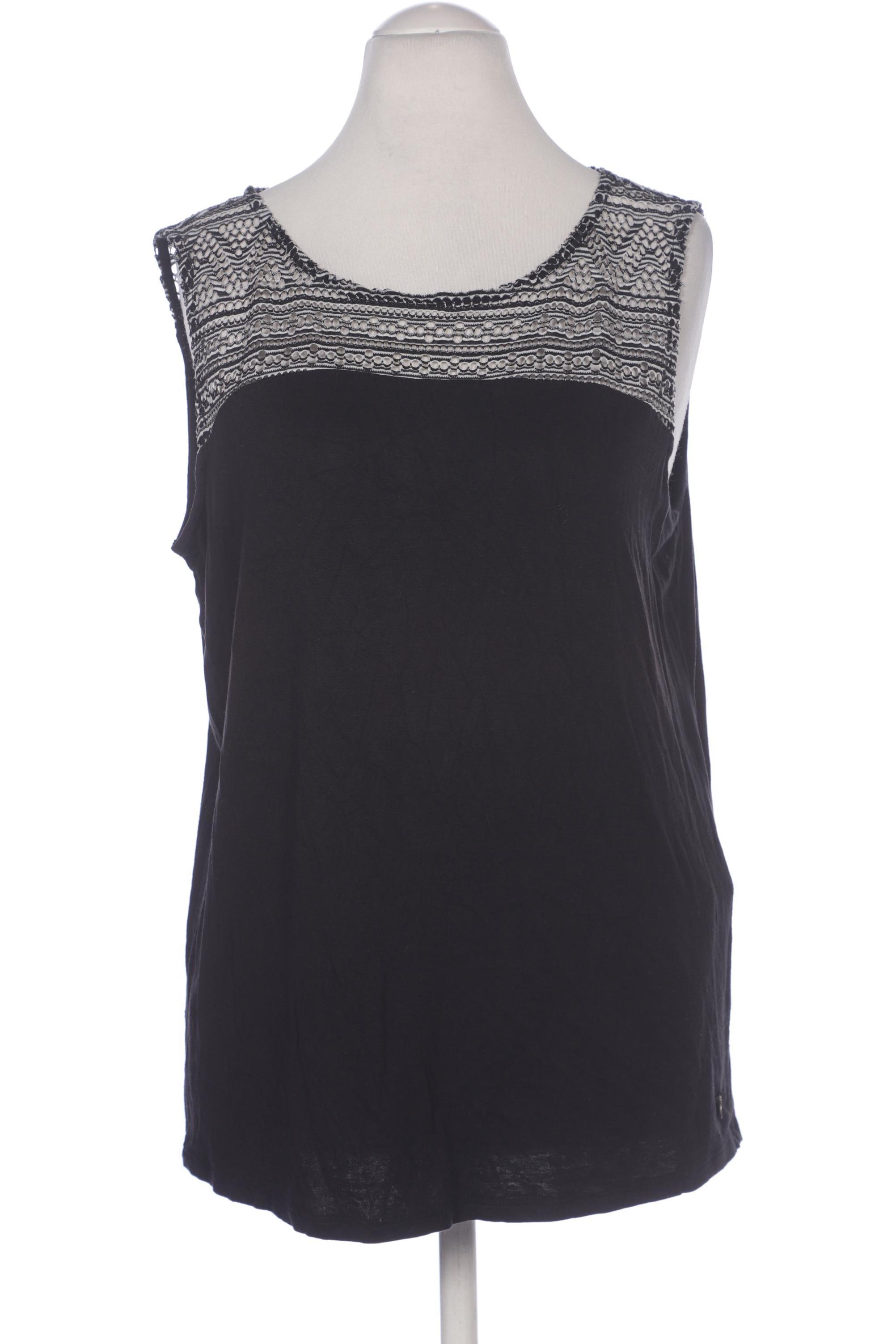 

Comma Damen Top, schwarz, Gr. 40