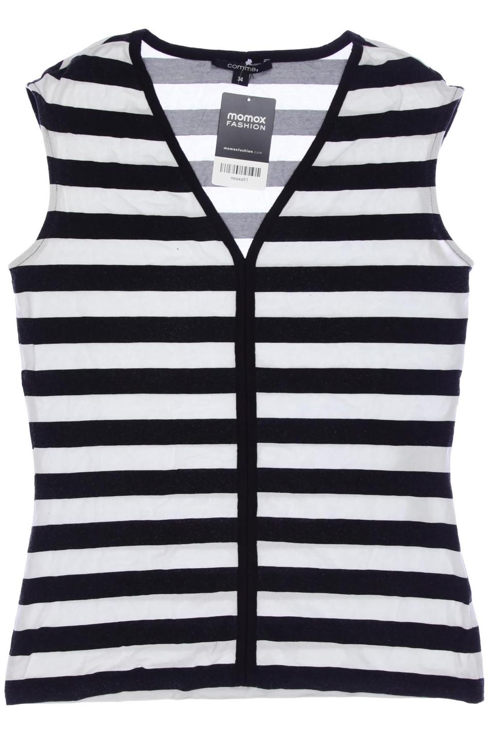 

Comma Damen Top, schwarz, Gr. 34