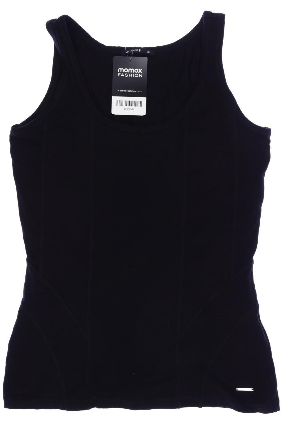 

Comma Damen Top, schwarz