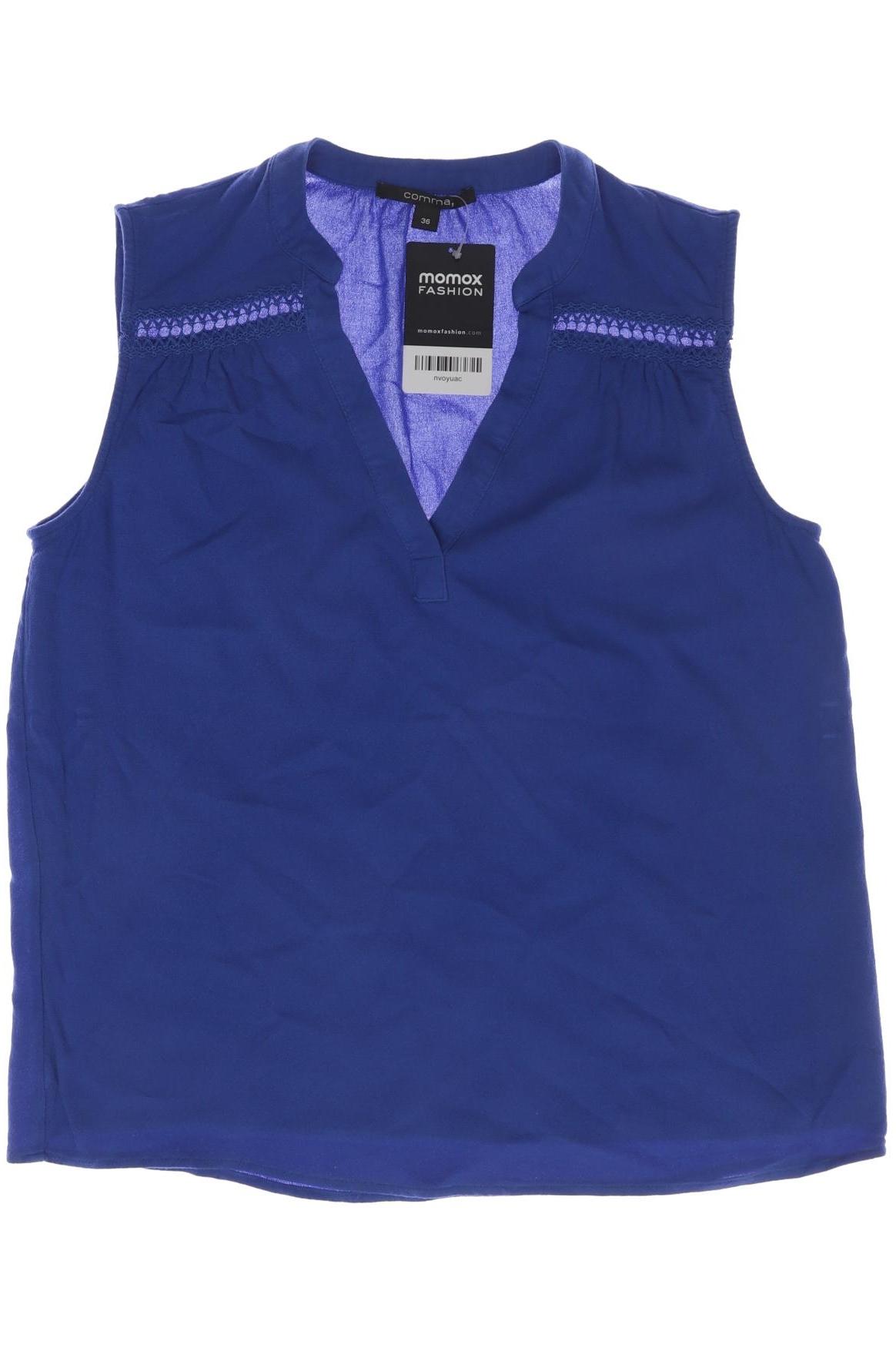 

Comma Damen Top, blau, Gr. 36