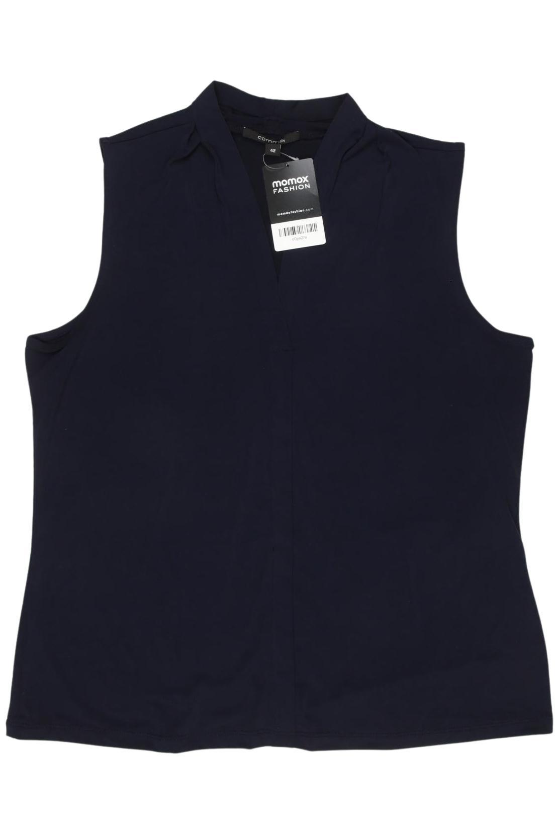 

Comma Damen Top, marineblau, Gr. 42