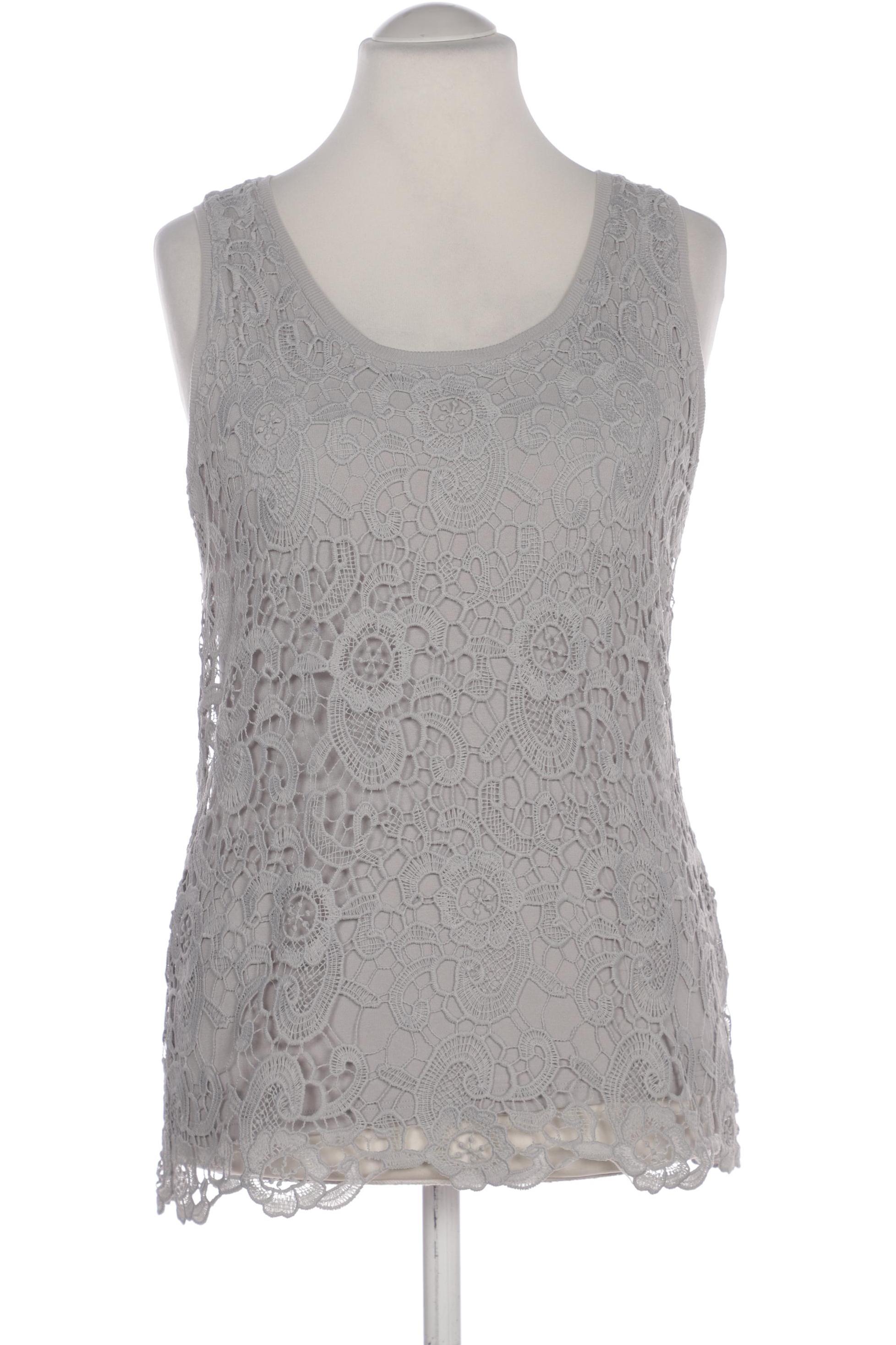 

Comma Damen Top, grau, Gr. 40