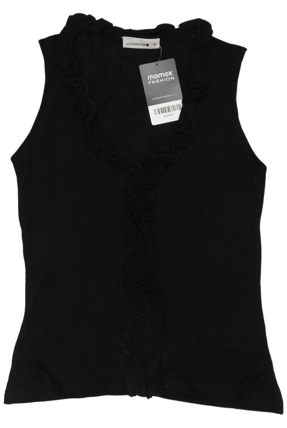 

Comma Damen Top, schwarz, Gr. 36