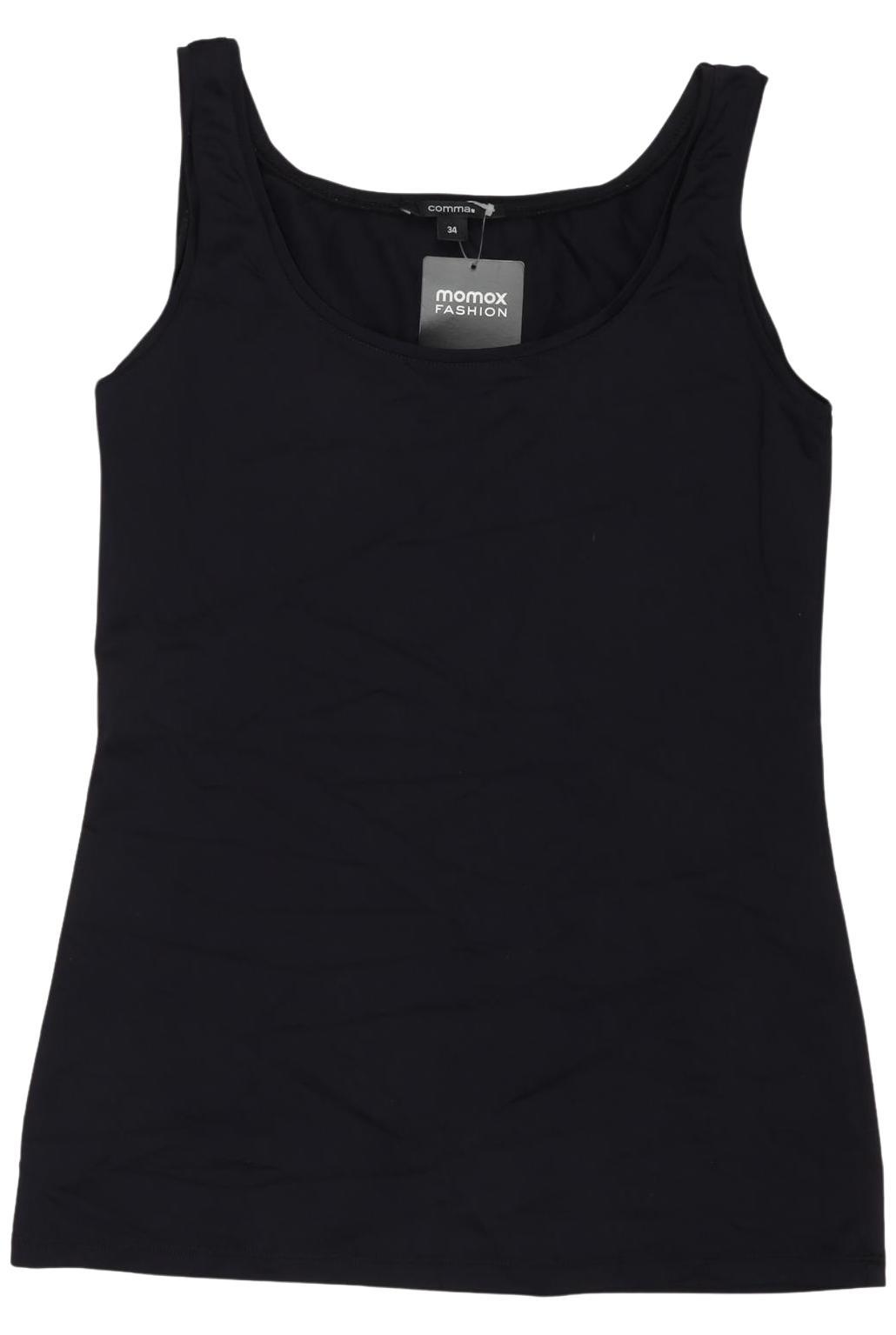 

Comma Damen Top, schwarz, Gr. 34