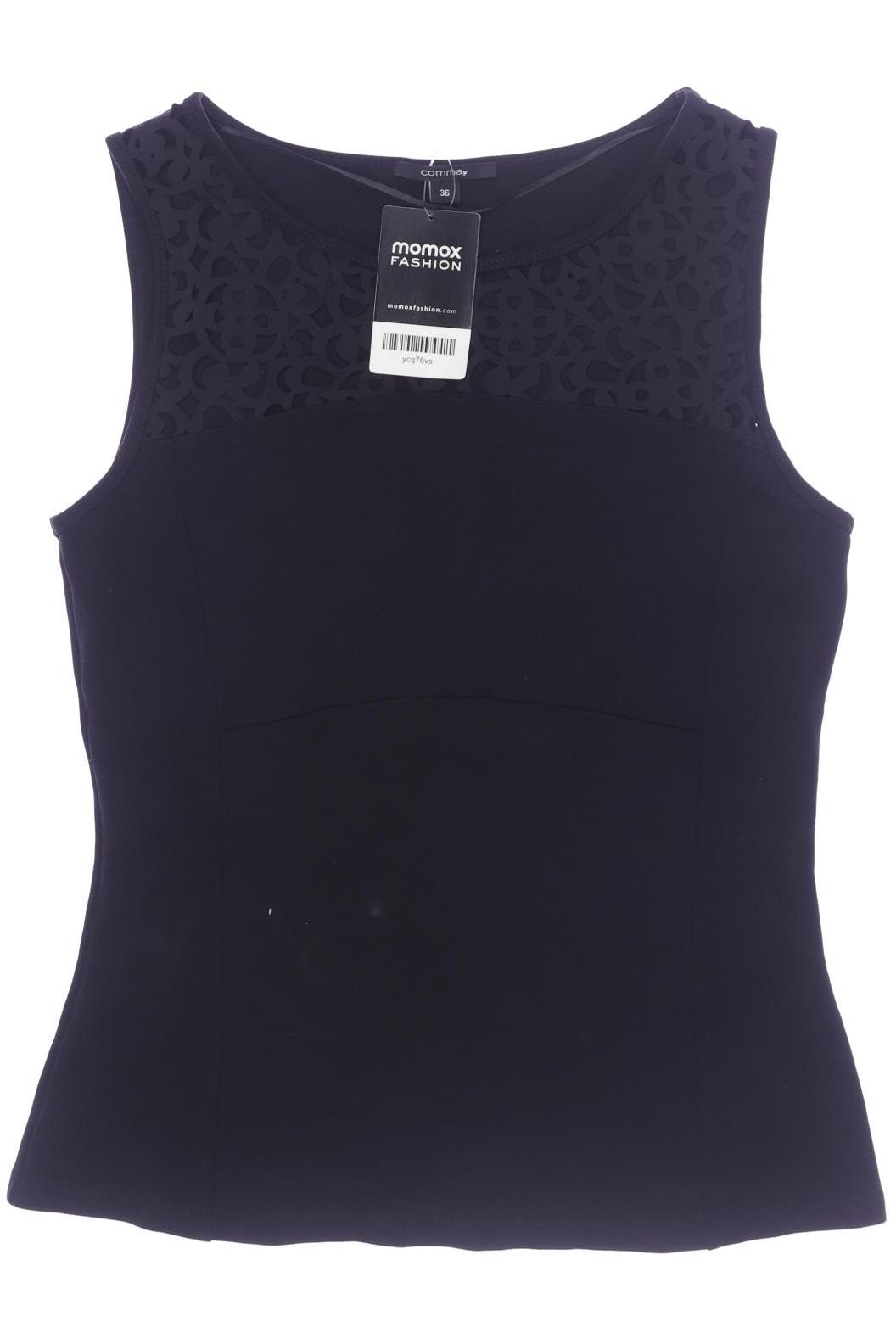 

Comma Damen Top, schwarz, Gr. 36