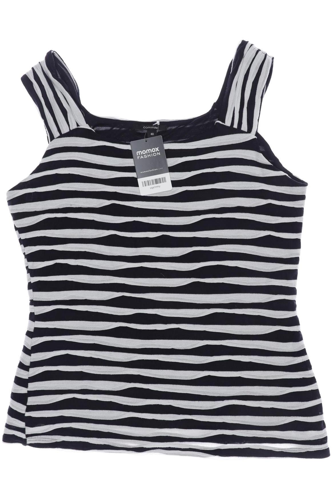 

Comma Damen Top, marineblau, Gr. 40