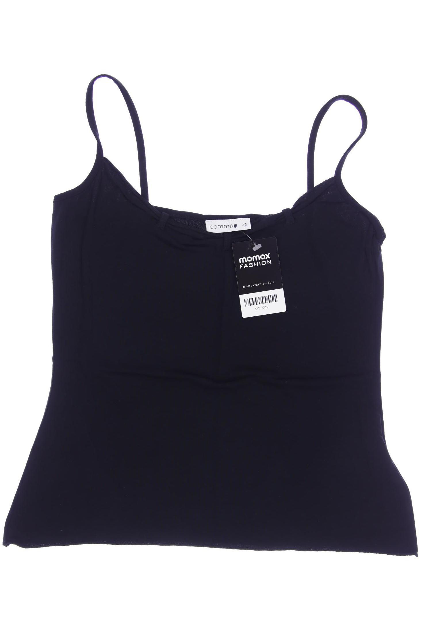 

Comma Damen Top, schwarz