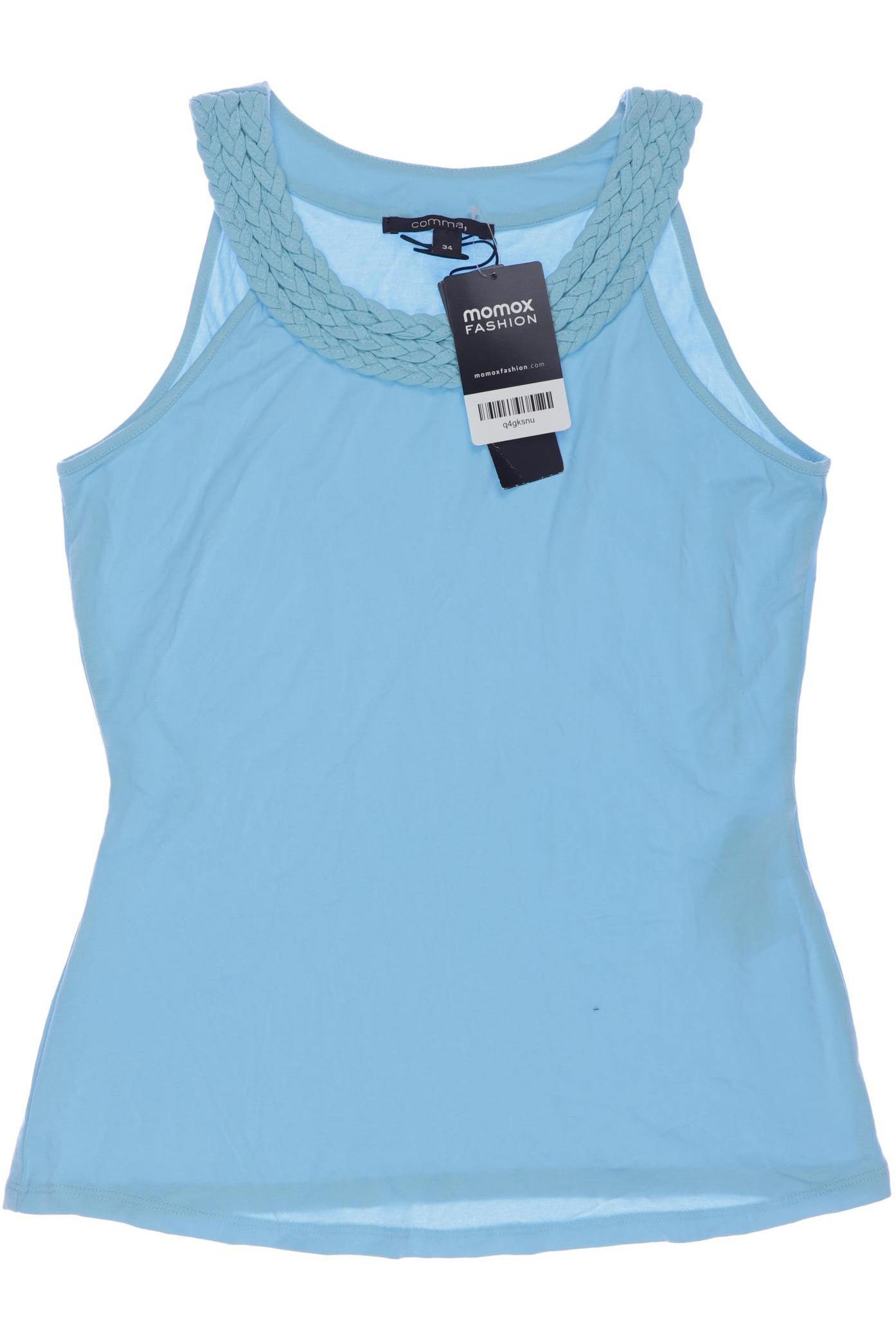 

Comma Damen Top, hellblau, Gr. 34