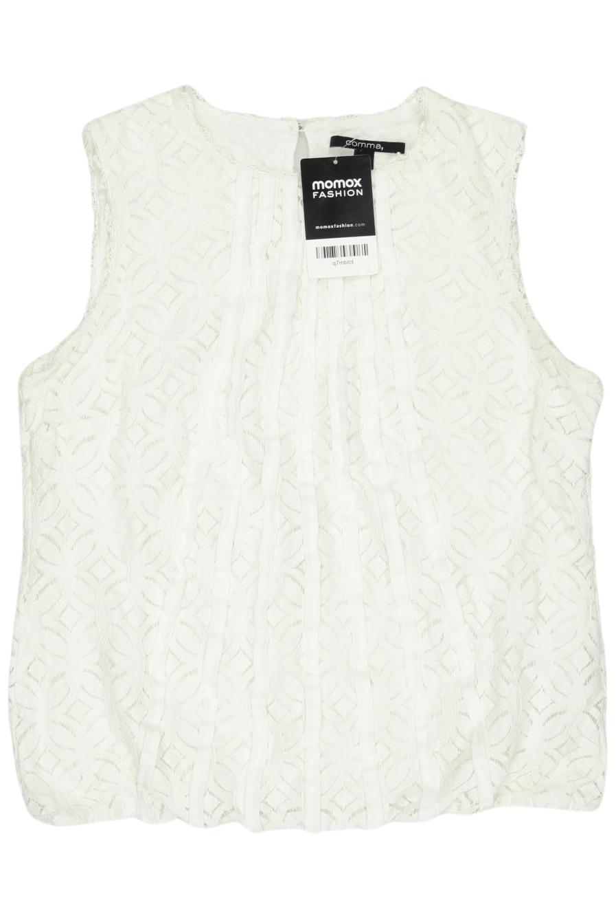 

Comma Damen Top, cremeweiß, Gr. 36