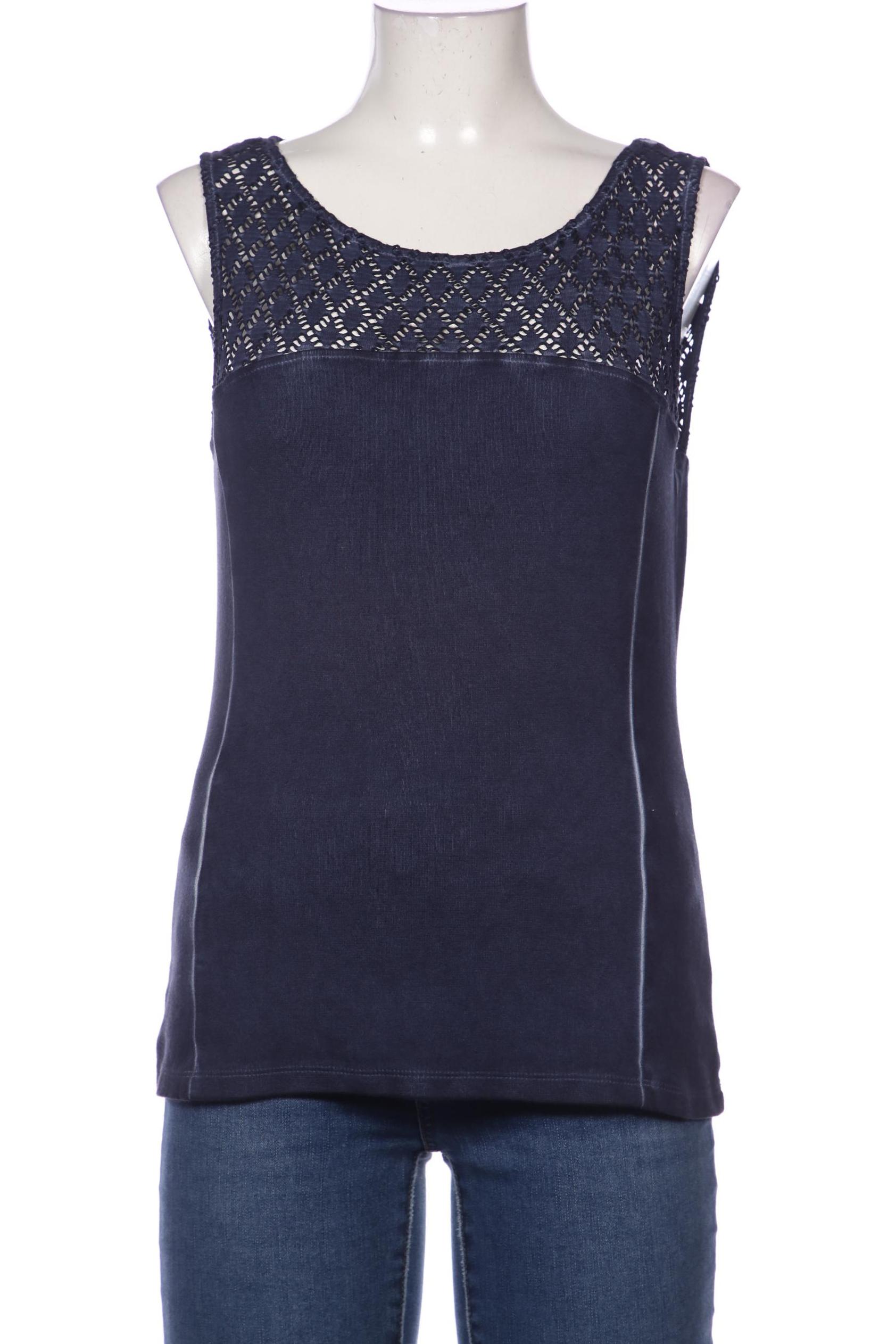 

Comma Damen Top, marineblau, Gr. 38