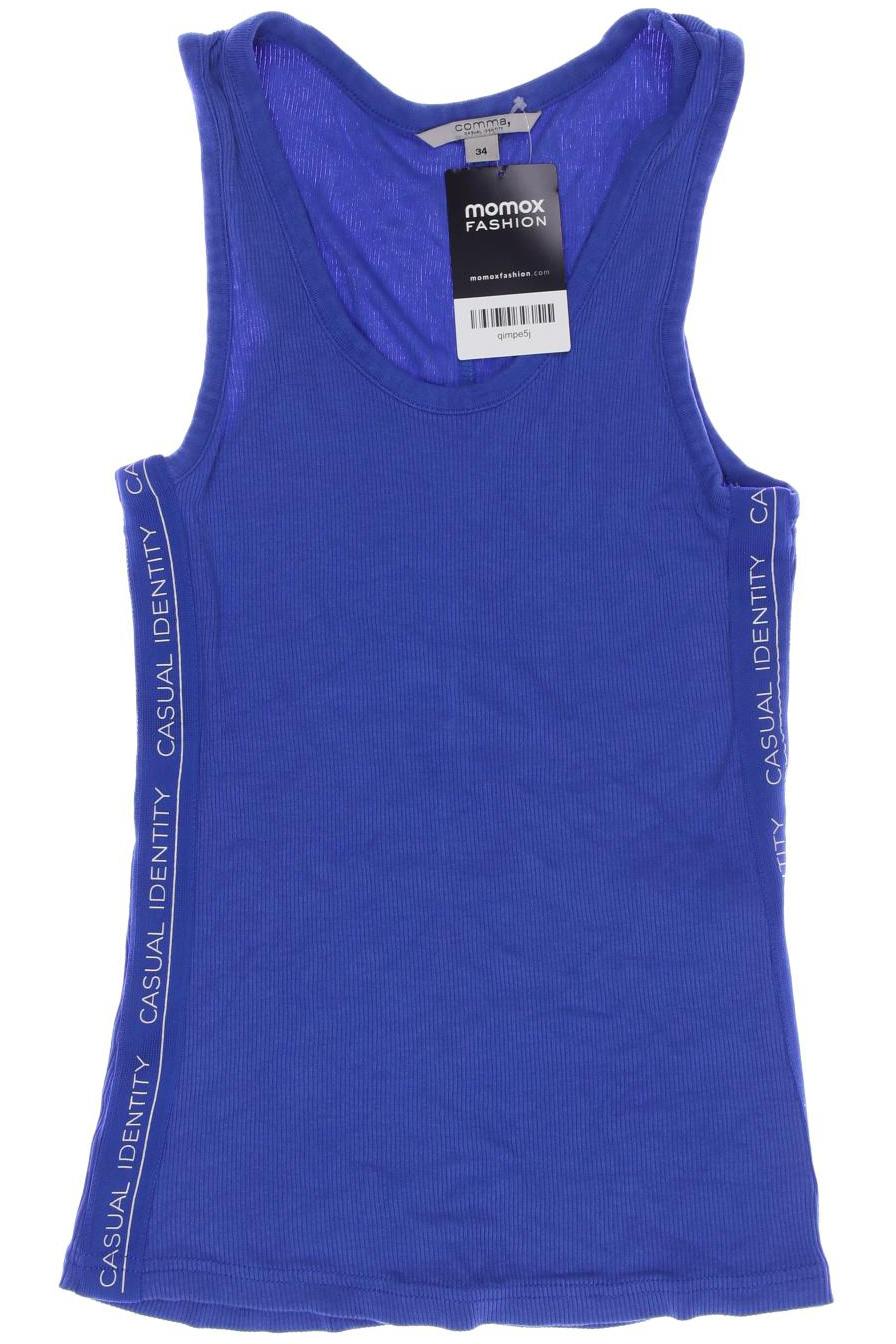 

Comma Damen Top, blau, Gr. 34
