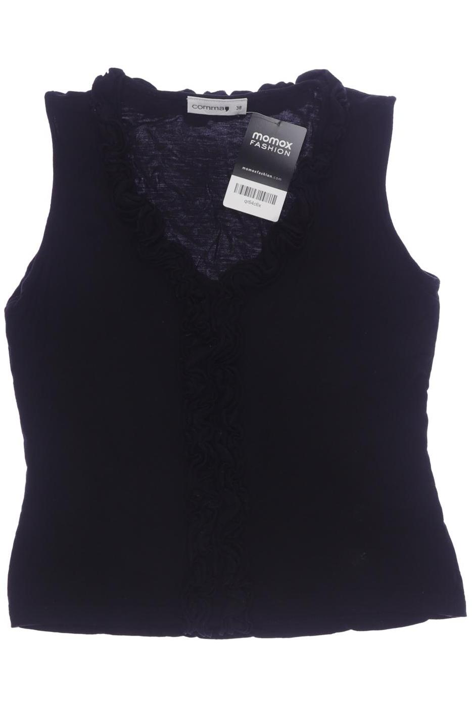 

Comma Damen Top, schwarz, Gr. 38