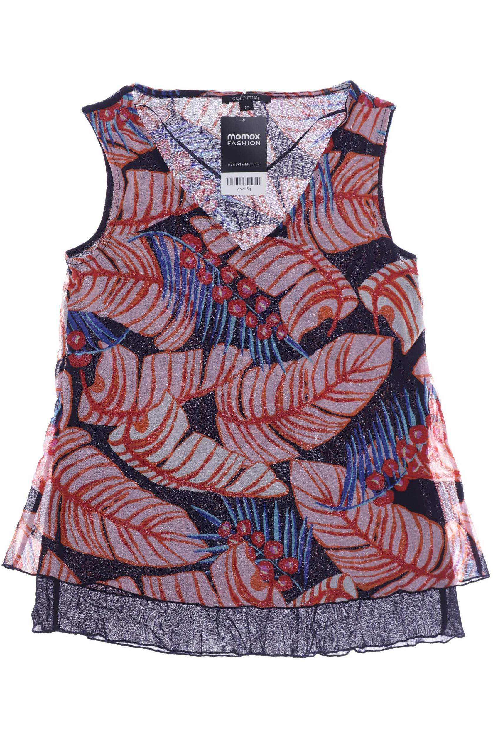 

Comma Damen Top, marineblau, Gr. 36