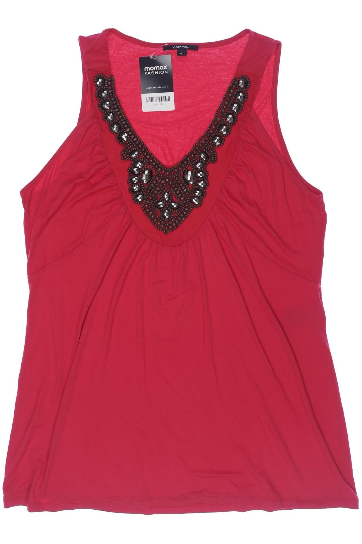 

Comma Damen Top, rot, Gr. 40
