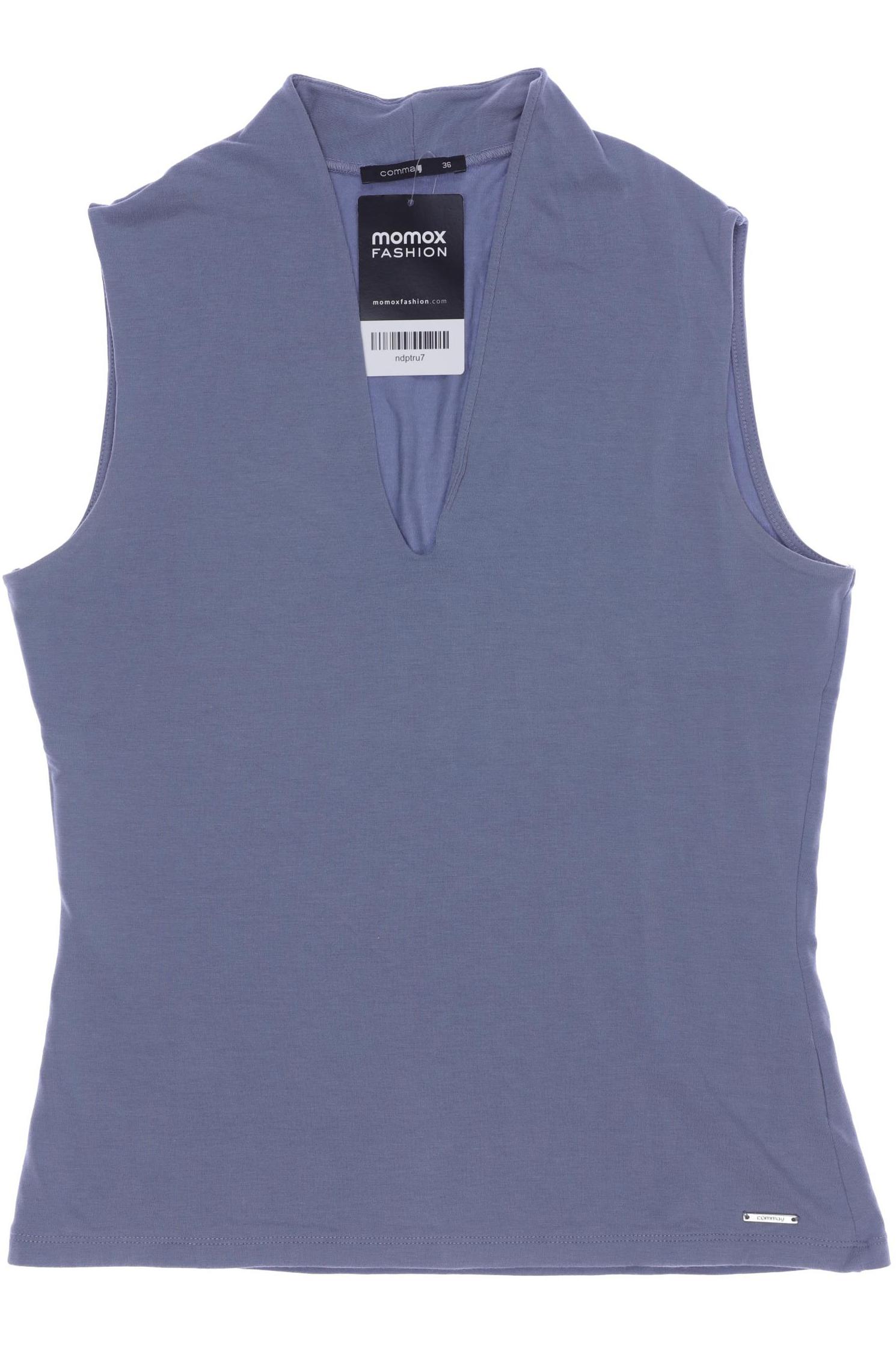 

Comma Damen Top, blau, Gr. 36