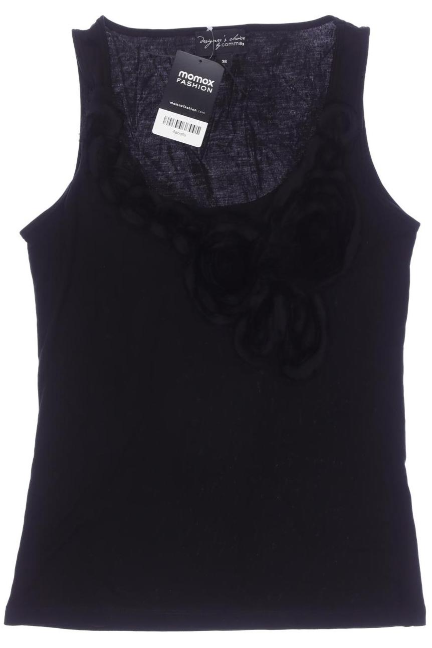 

Comma Damen Top, schwarz, Gr. 36
