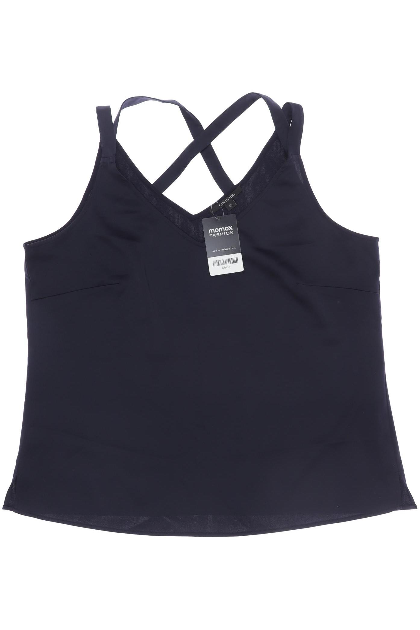 

Comma Damen Top, marineblau, Gr. 42
