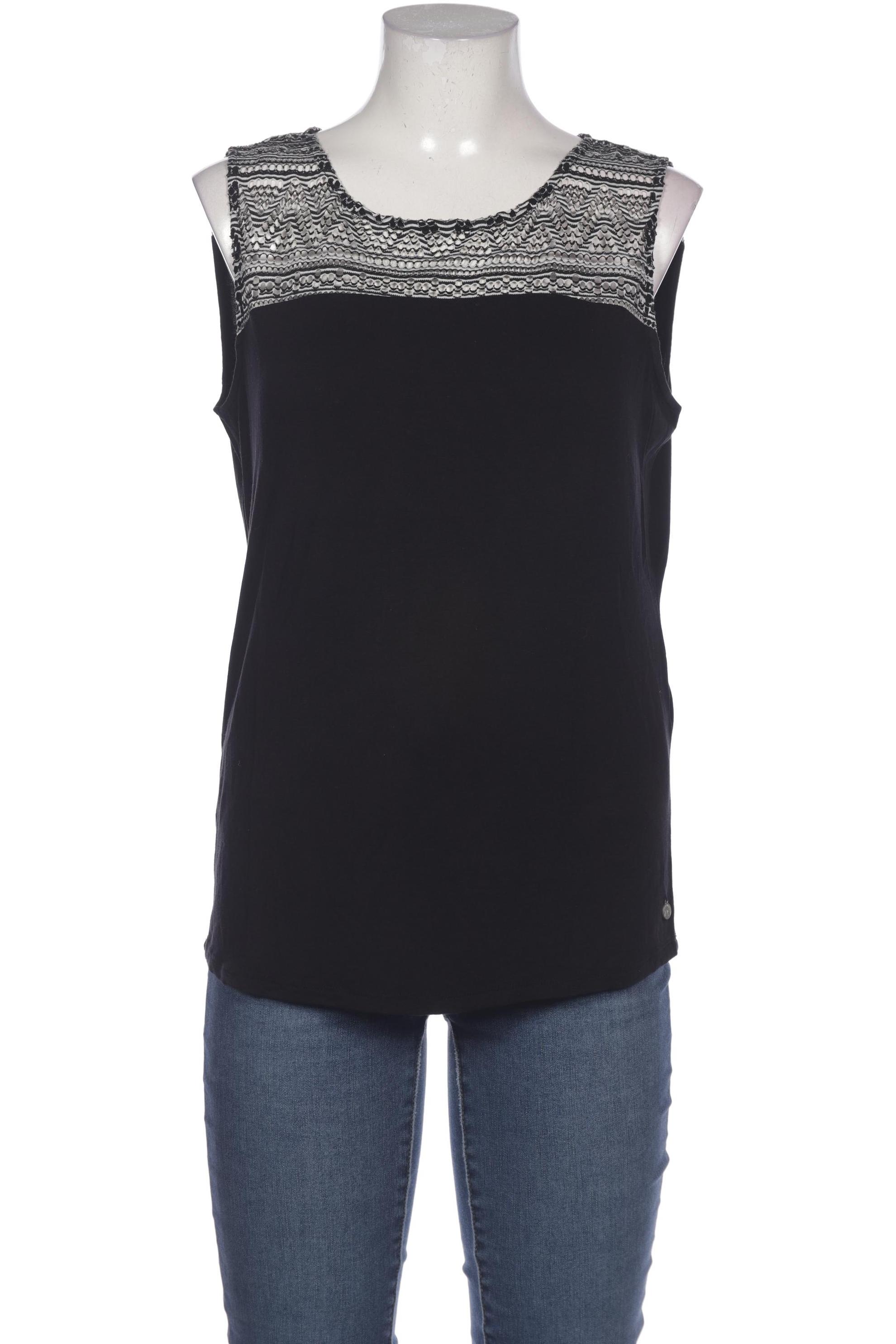 

Comma Damen Top, schwarz