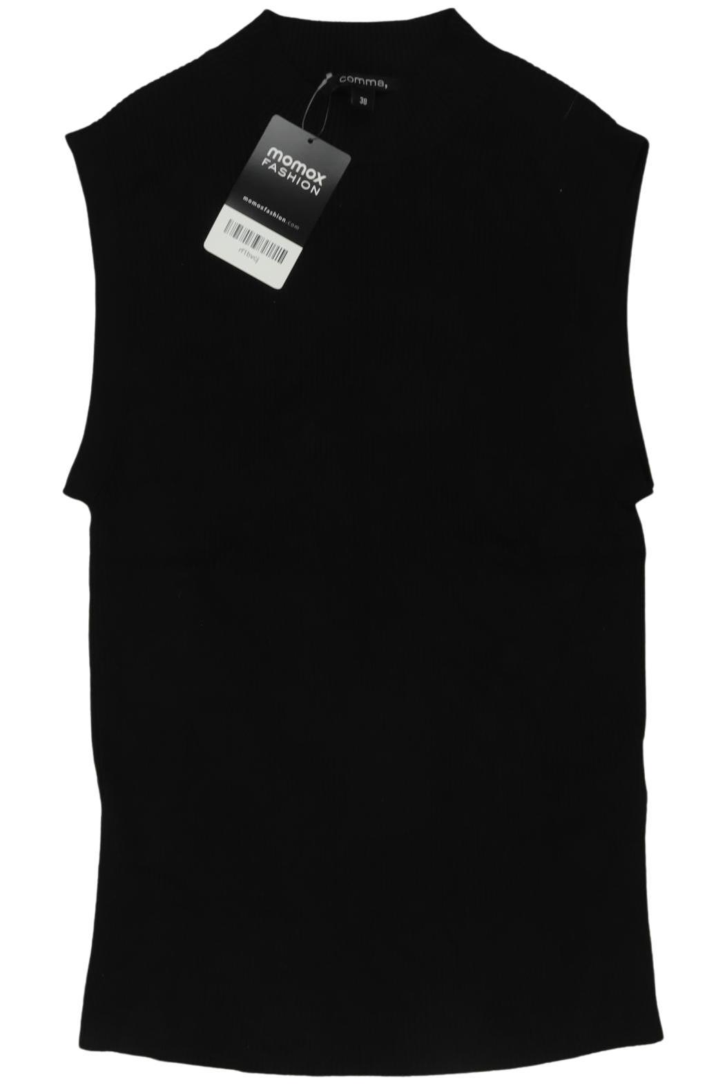 

Comma Damen Top, schwarz, Gr. 38