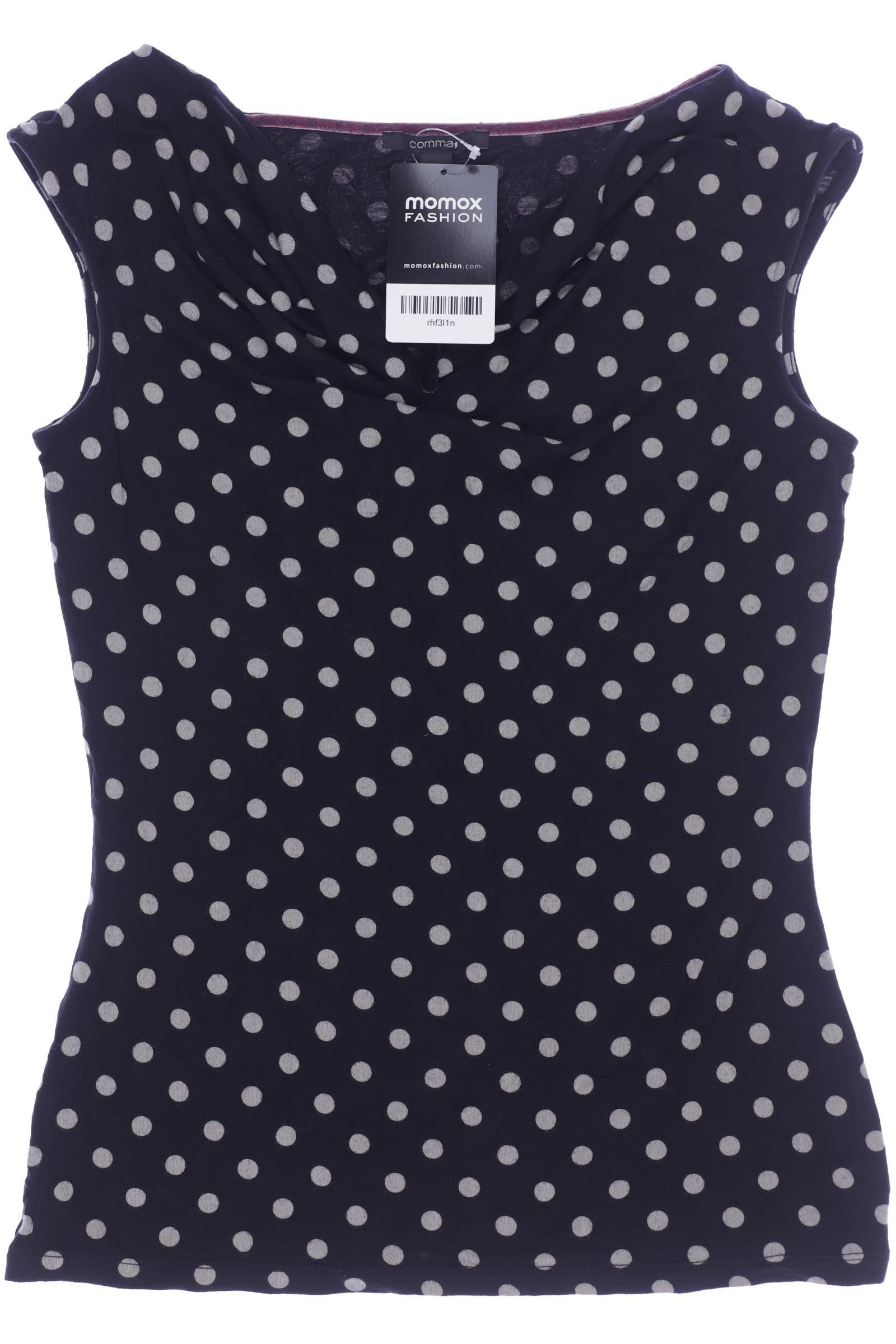 

Comma Damen Top, schwarz, Gr. 34