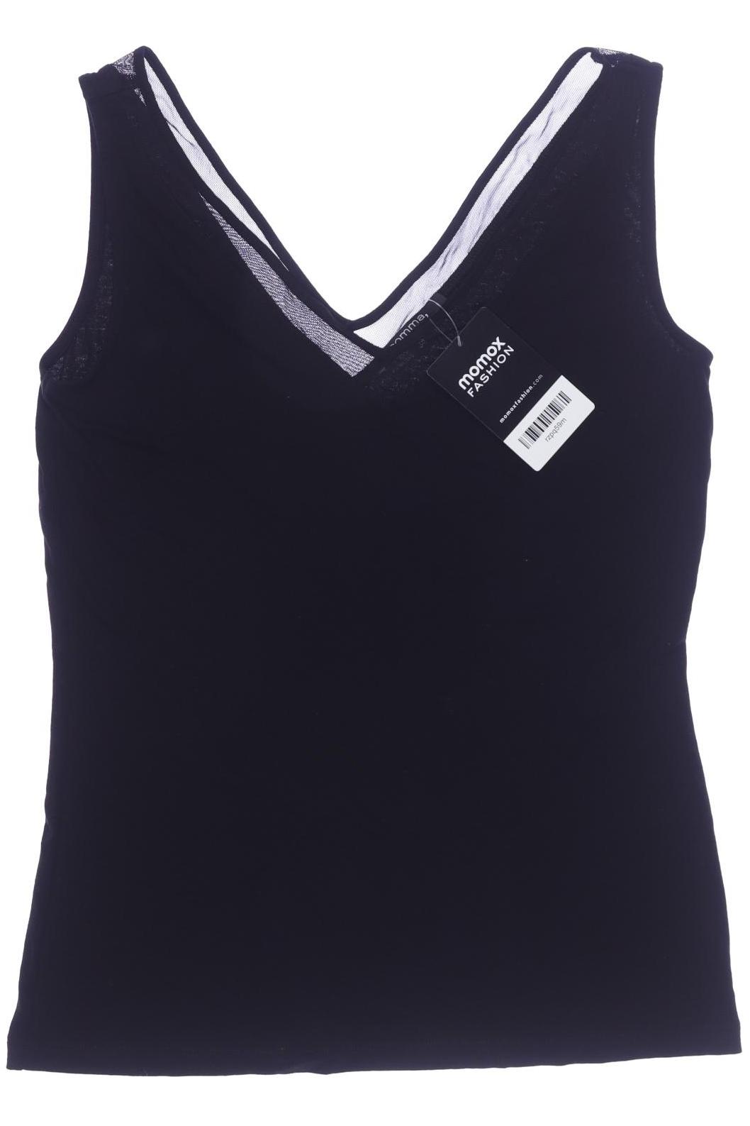 

Comma Damen Top, schwarz, Gr. 34