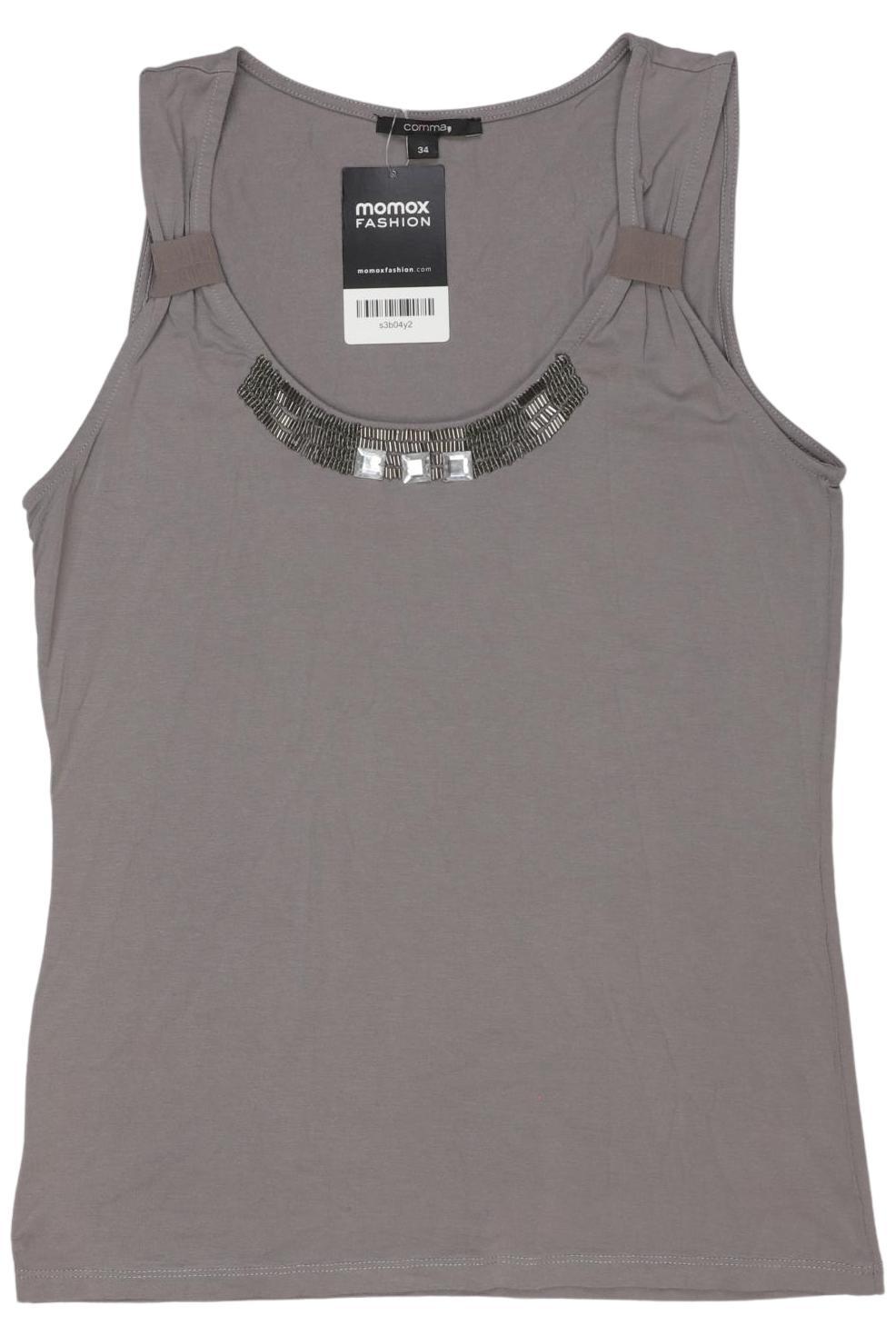 

Comma Damen Top, grau, Gr. 34