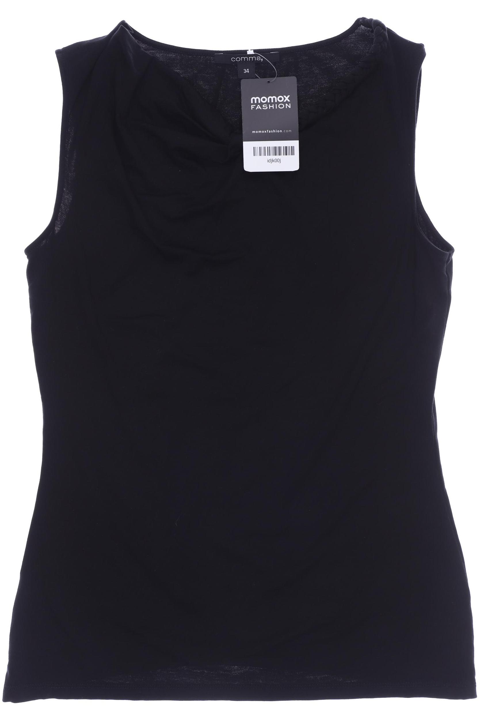 

Comma Damen Top, schwarz