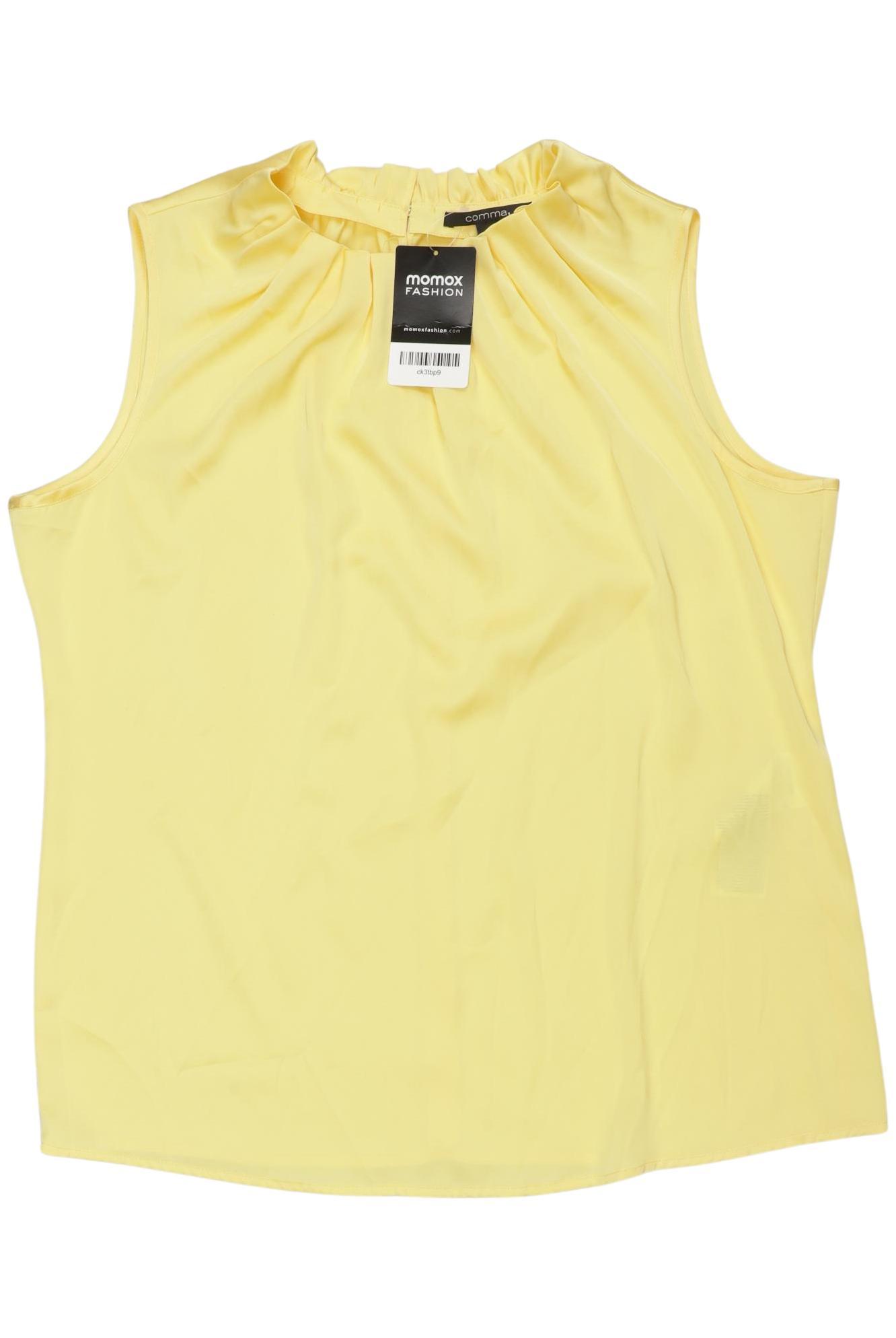 

Comma Damen Top, gelb, Gr. 38