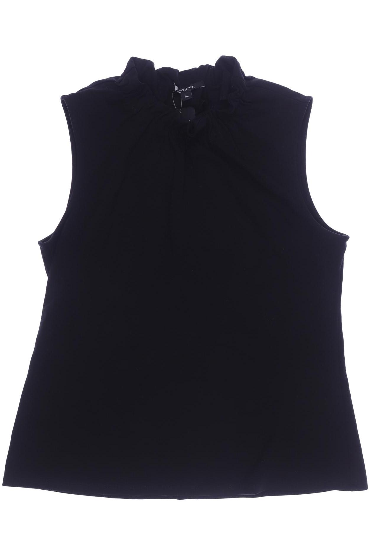 

Comma Damen Top, schwarz, Gr. 42