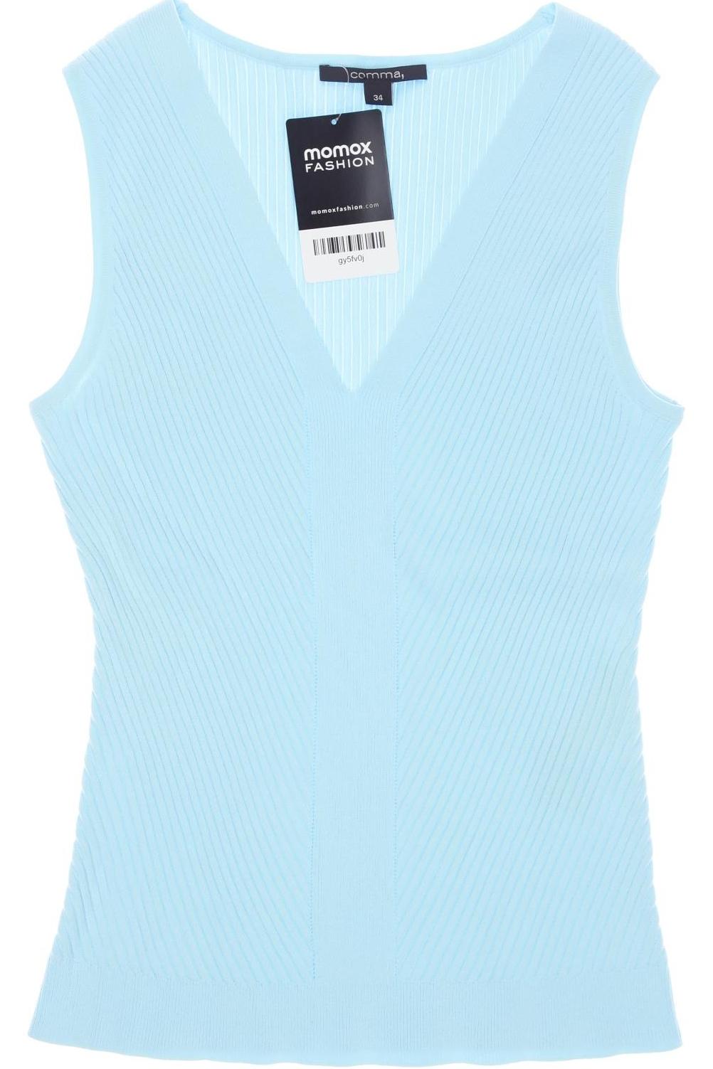 

Comma Damen Top, hellblau, Gr. 34