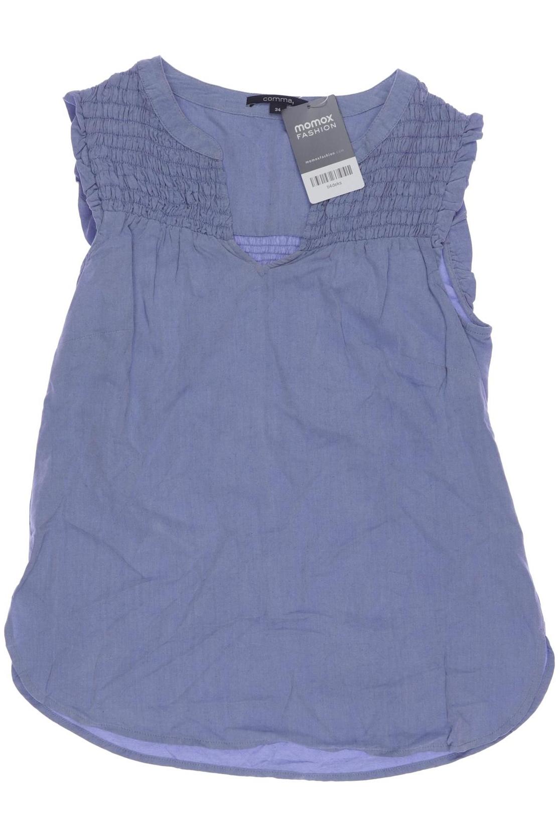 

Comma Damen Top, blau, Gr. 34