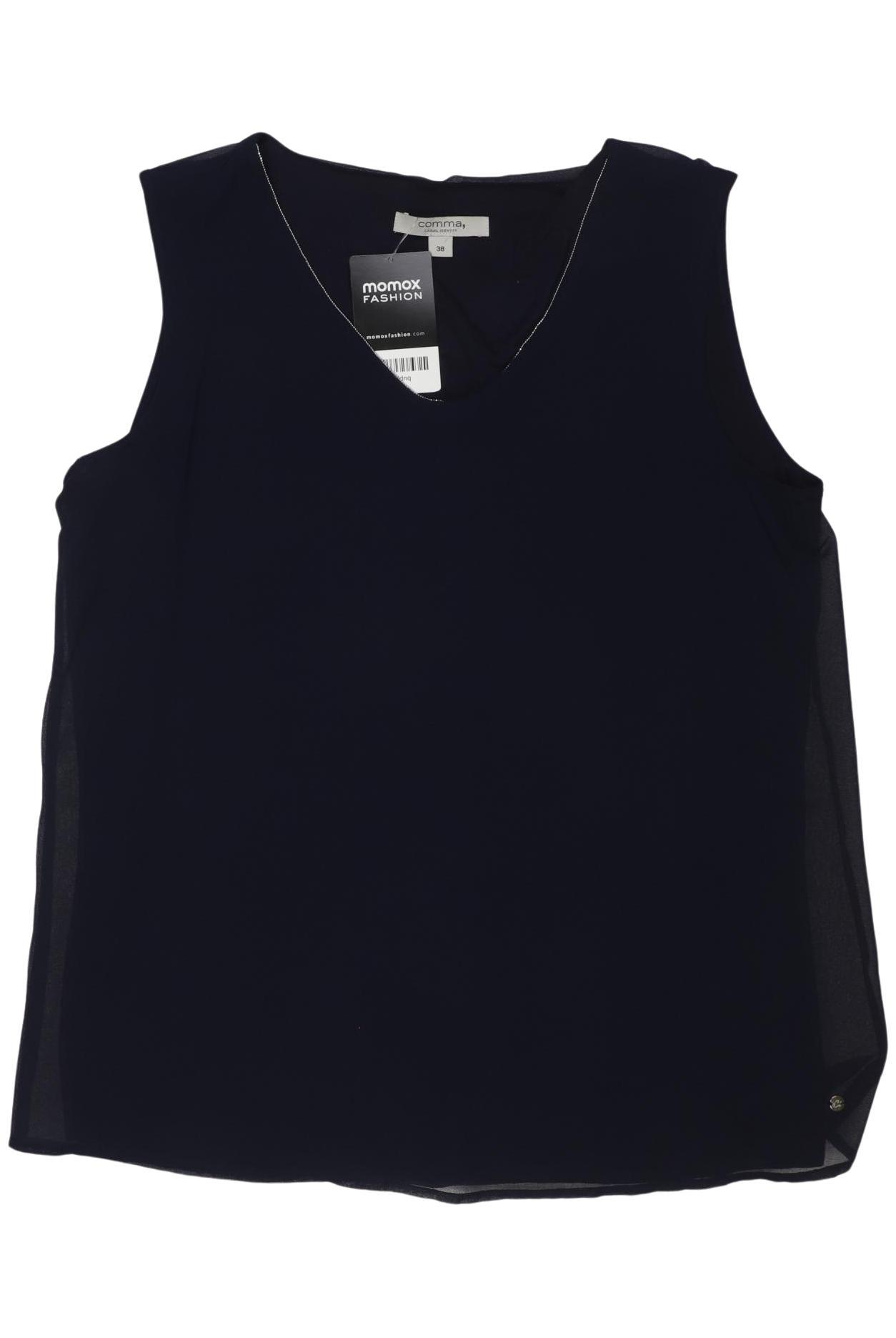 

Comma Damen Top, marineblau, Gr. 38