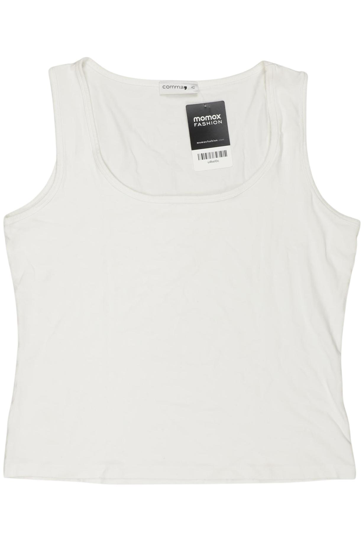 

Comma Damen Top, weiß, Gr. 42