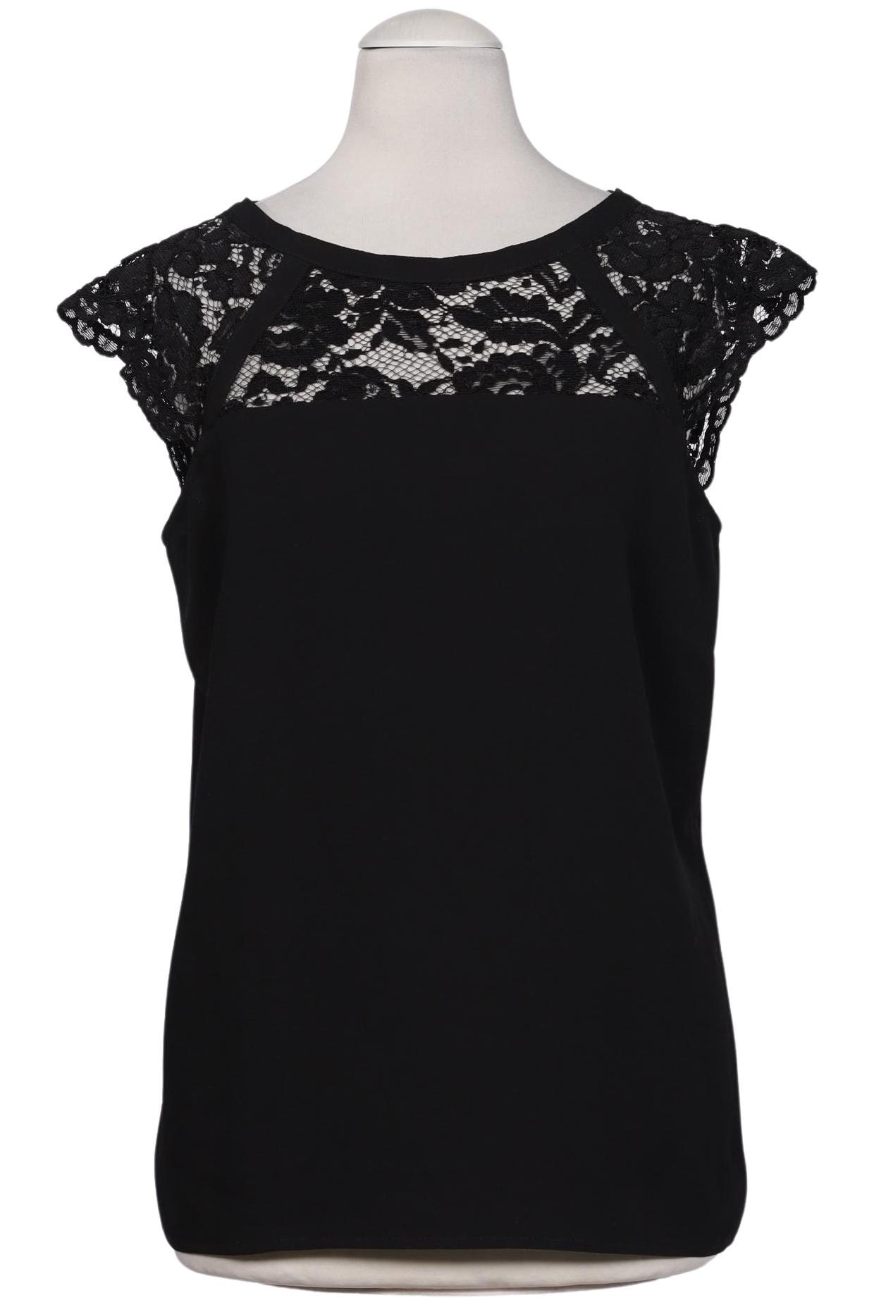 

Comma Damen Top, schwarz, Gr. 36