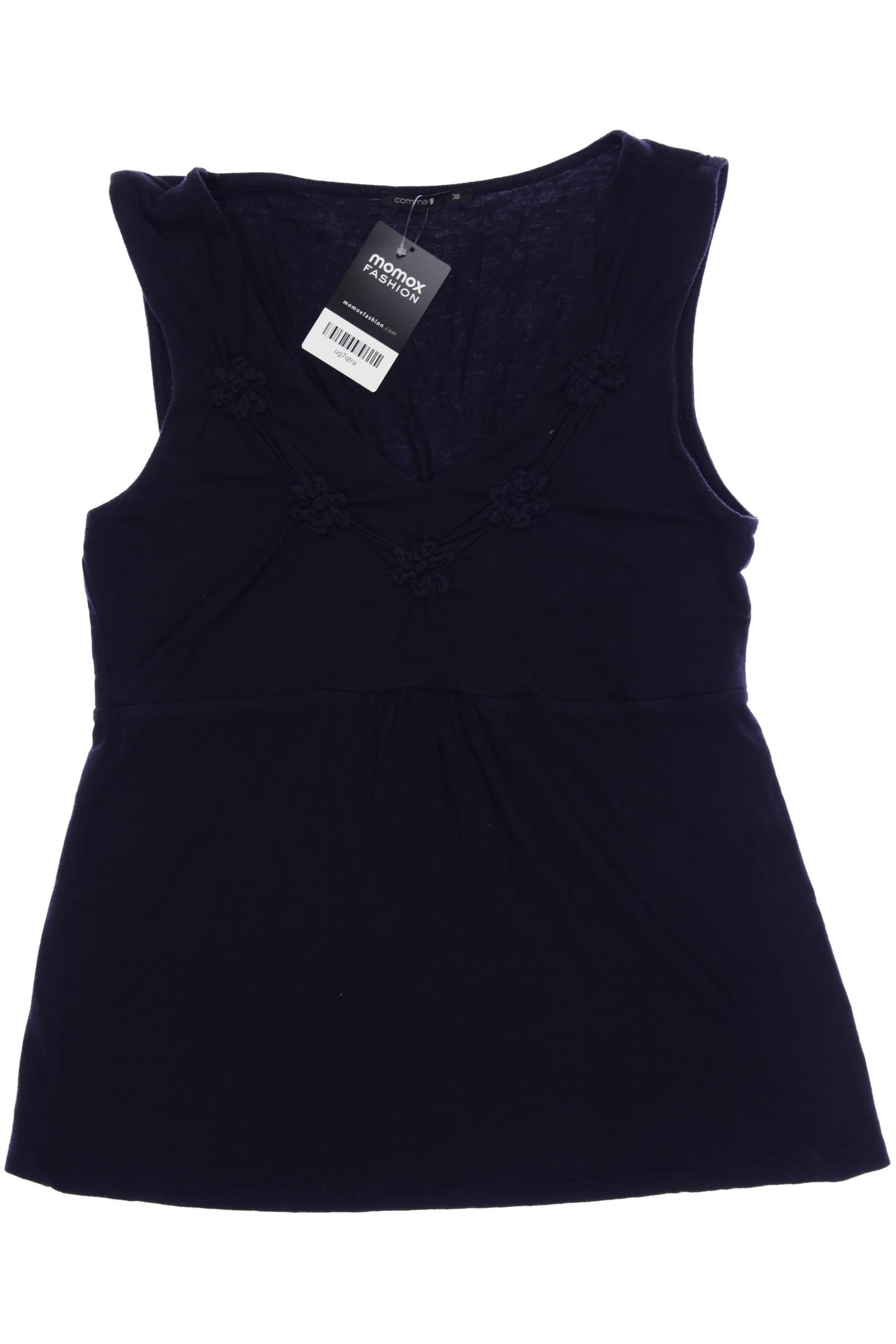 

Comma Damen Top, marineblau, Gr. 38