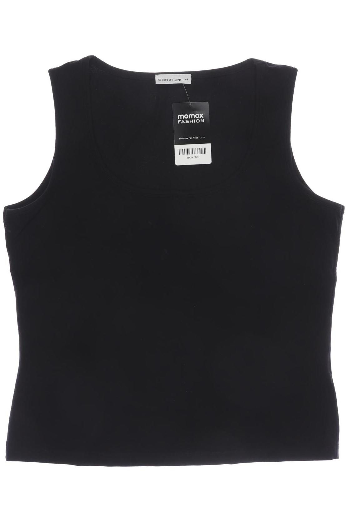 

Comma Damen Top, schwarz, Gr. 44
