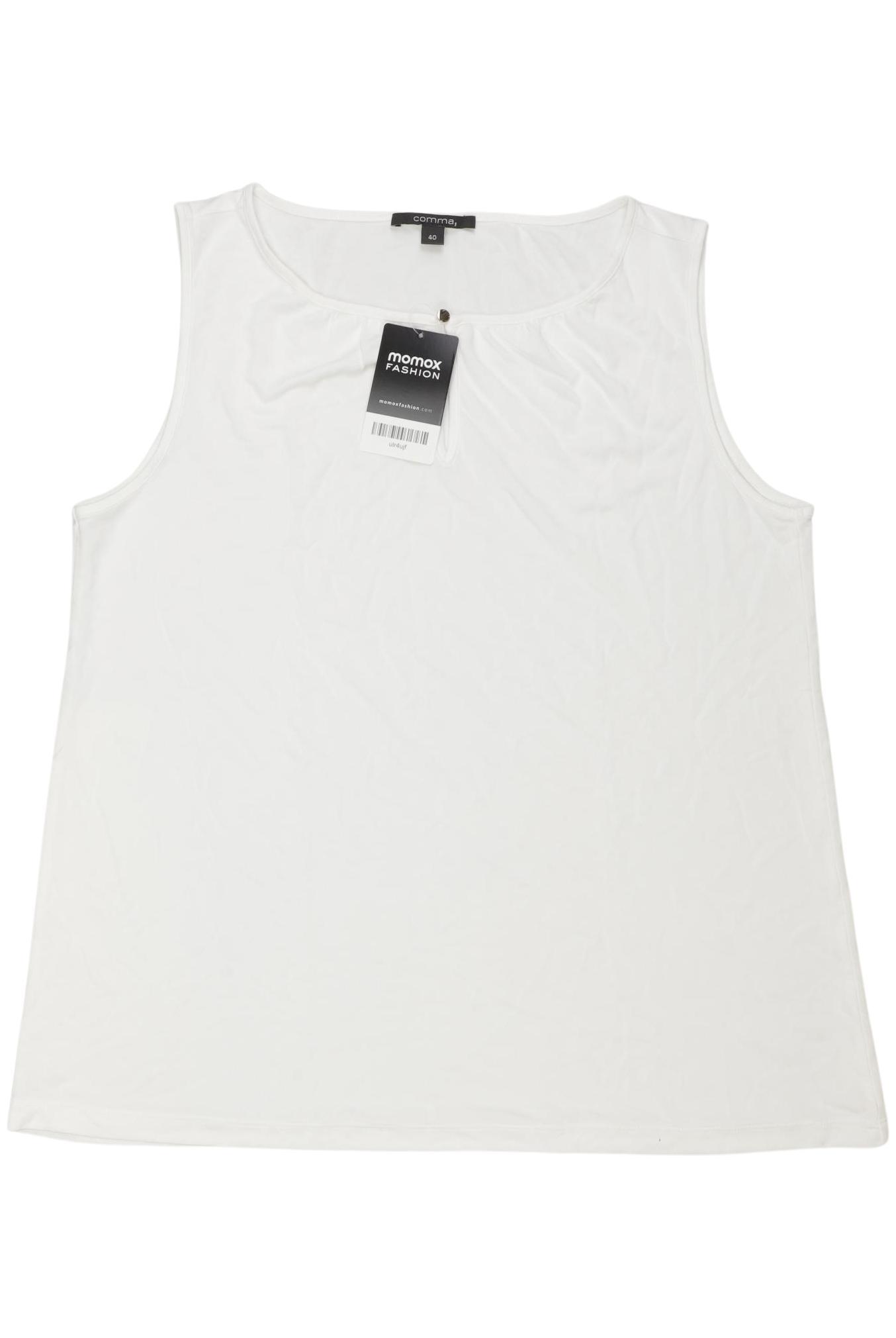 

Comma Damen Top, weiß, Gr. 40