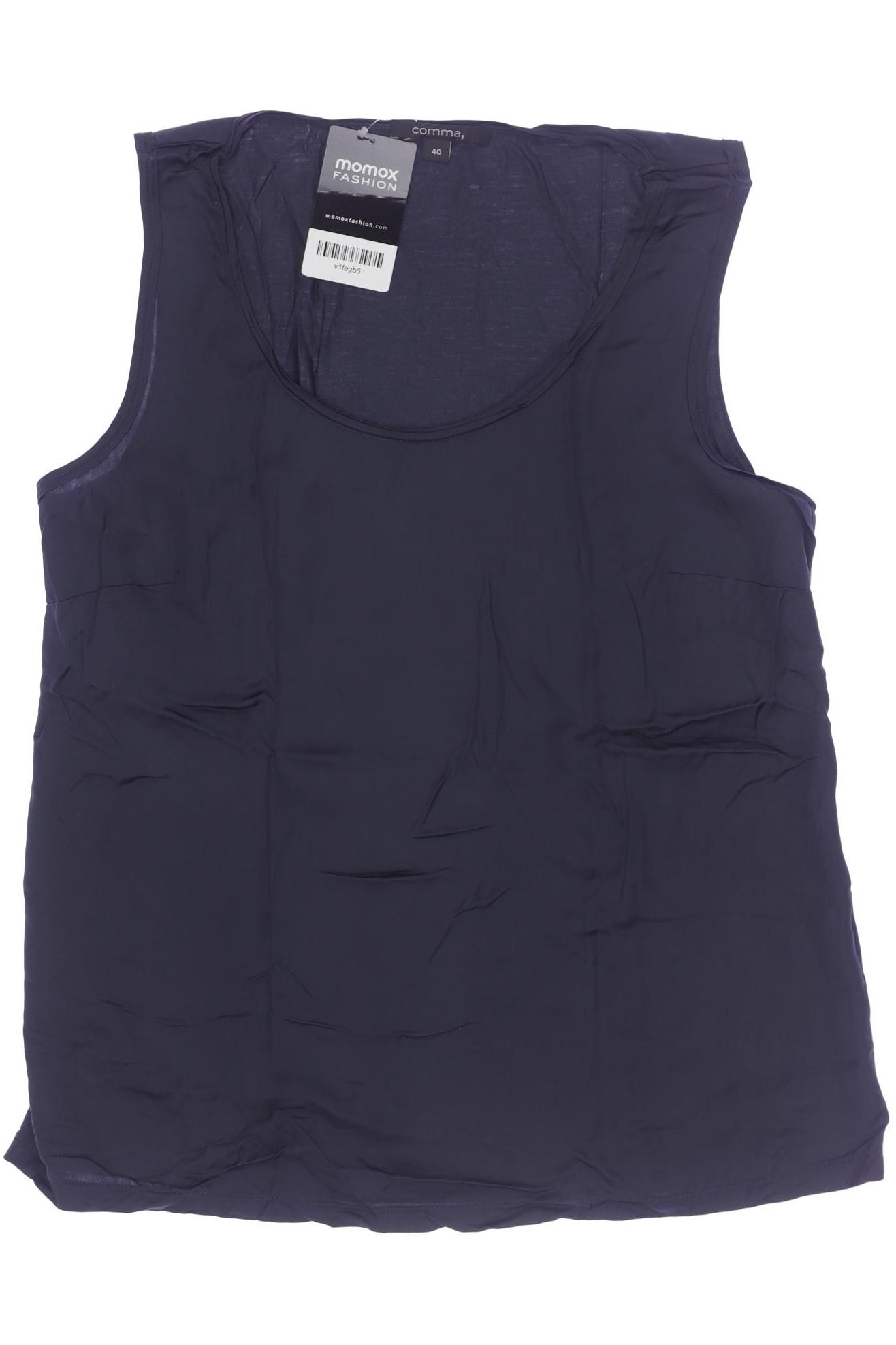 

Comma Damen Top, marineblau, Gr. 40