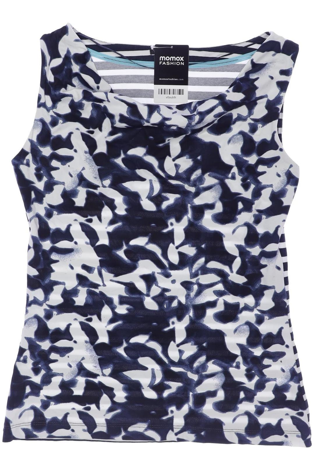 

Comma Damen Top, marineblau, Gr. 36