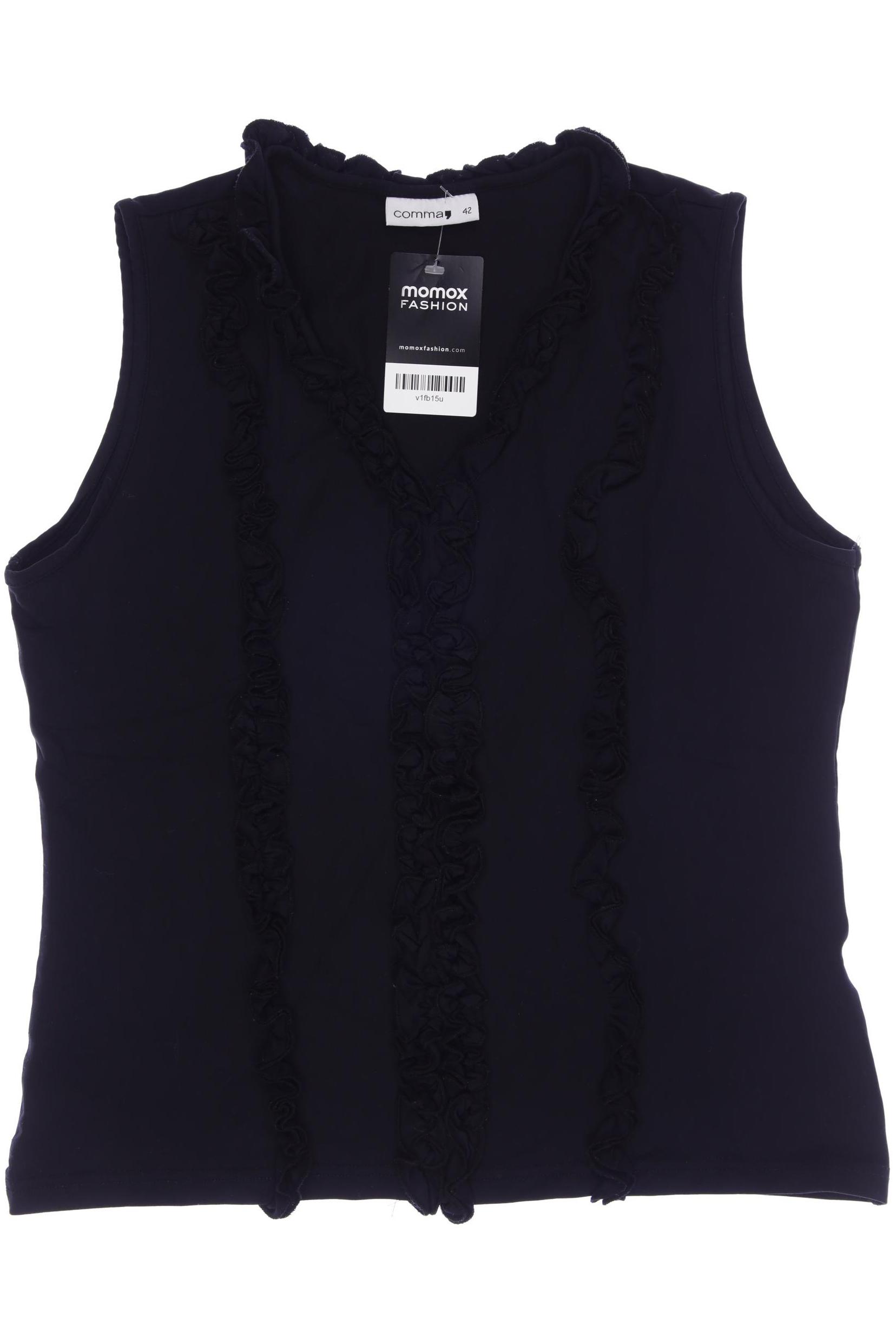 

Comma Damen Top, schwarz