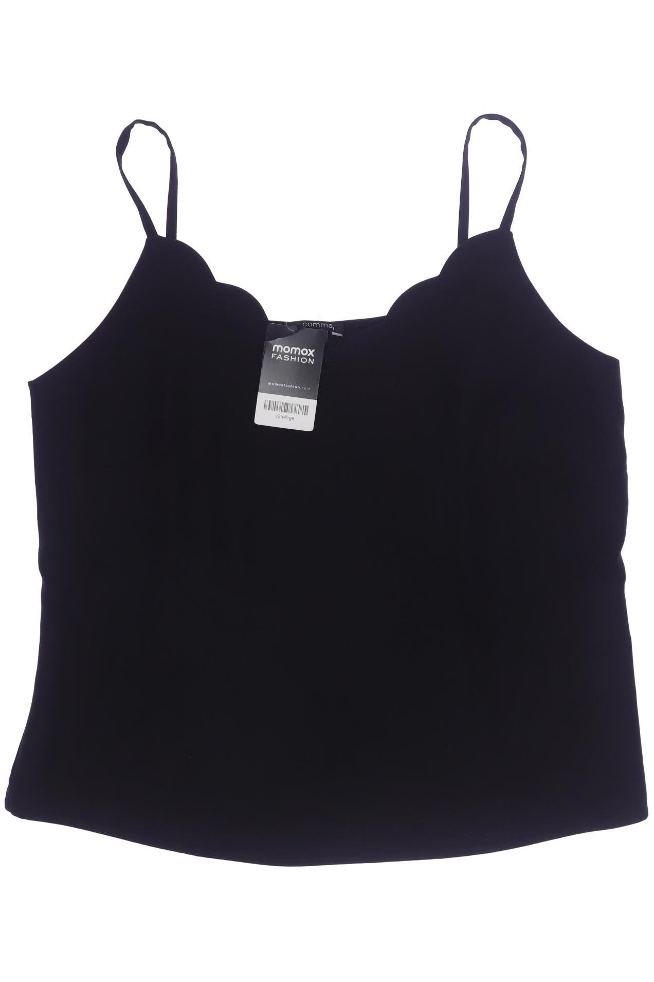 

Comma Damen Top, schwarz, Gr. 44