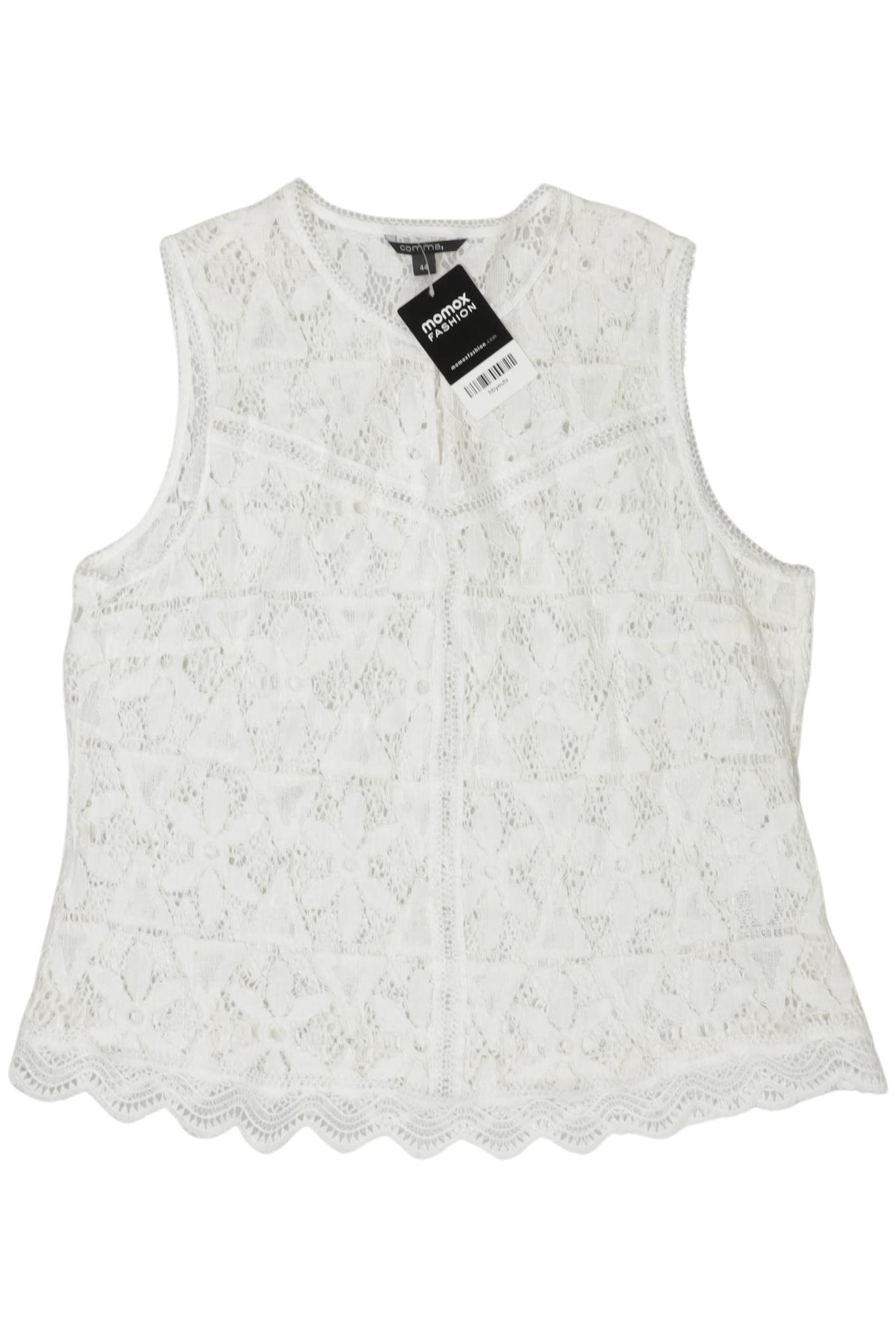 

Comma Damen Top, weiß, Gr. 44