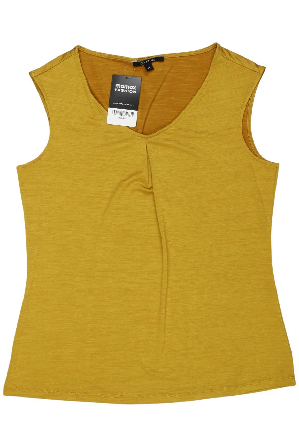 

Comma Damen Top, gelb, Gr. 36