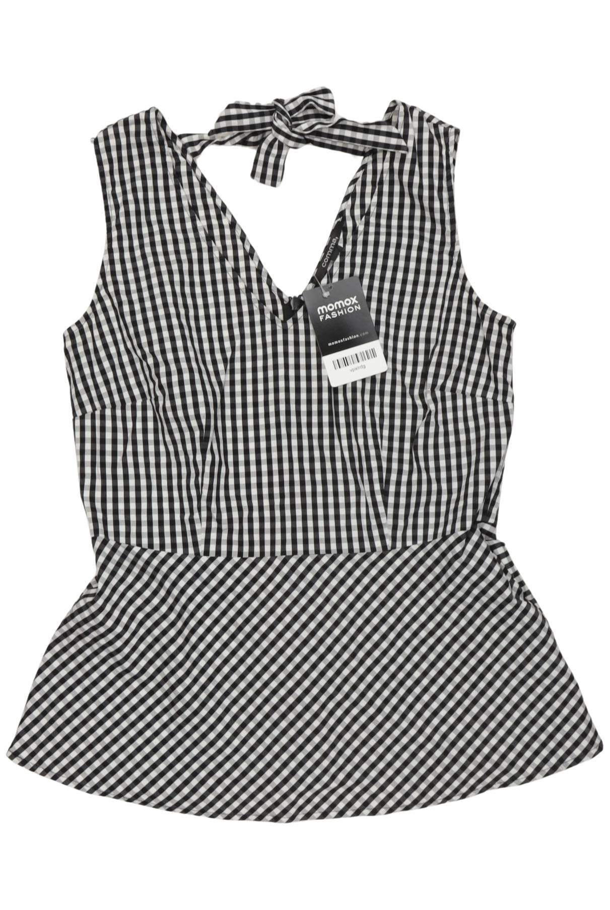 

Comma Damen Top, schwarz, Gr. 34
