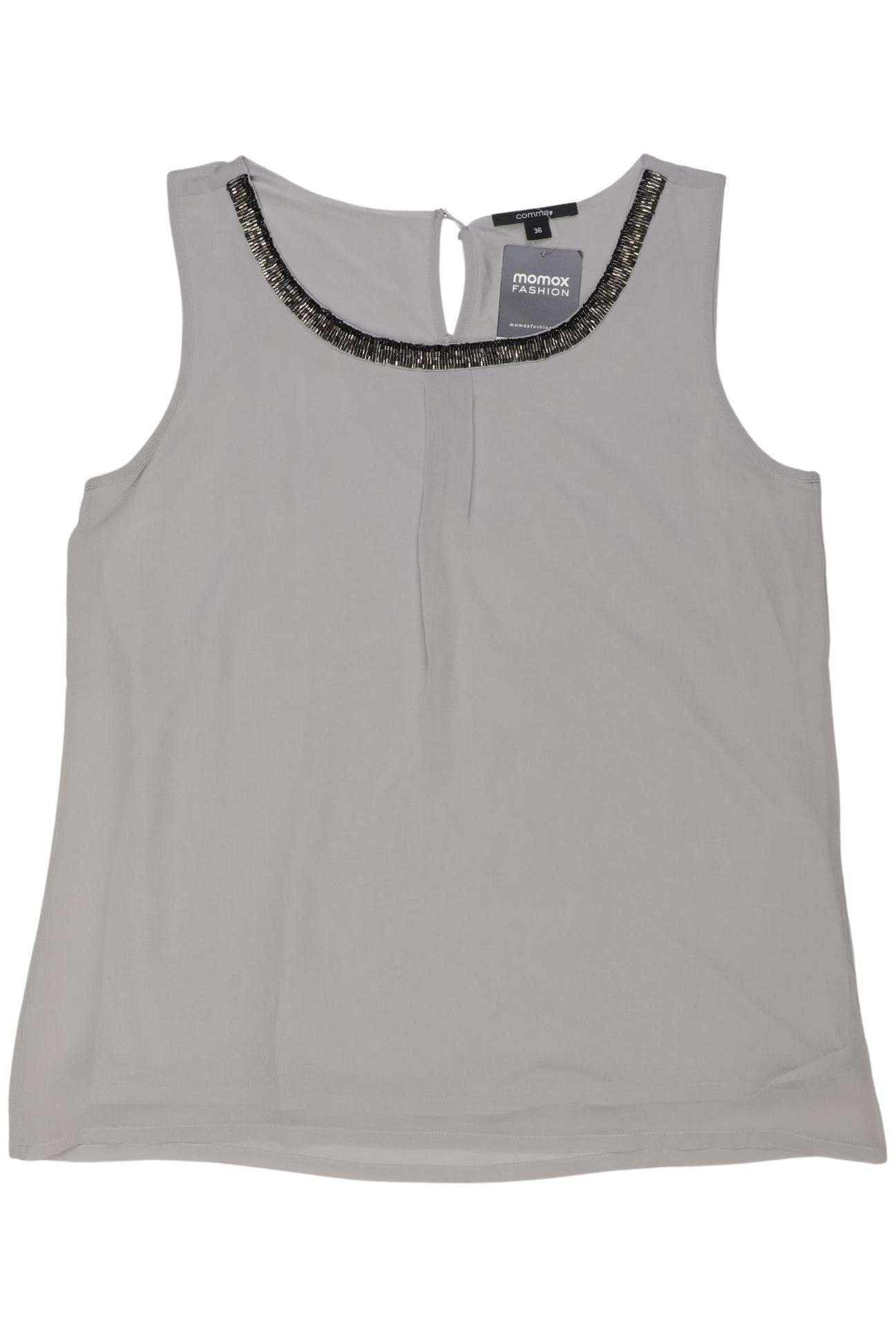 

Comma Damen Top, grau, Gr. 36