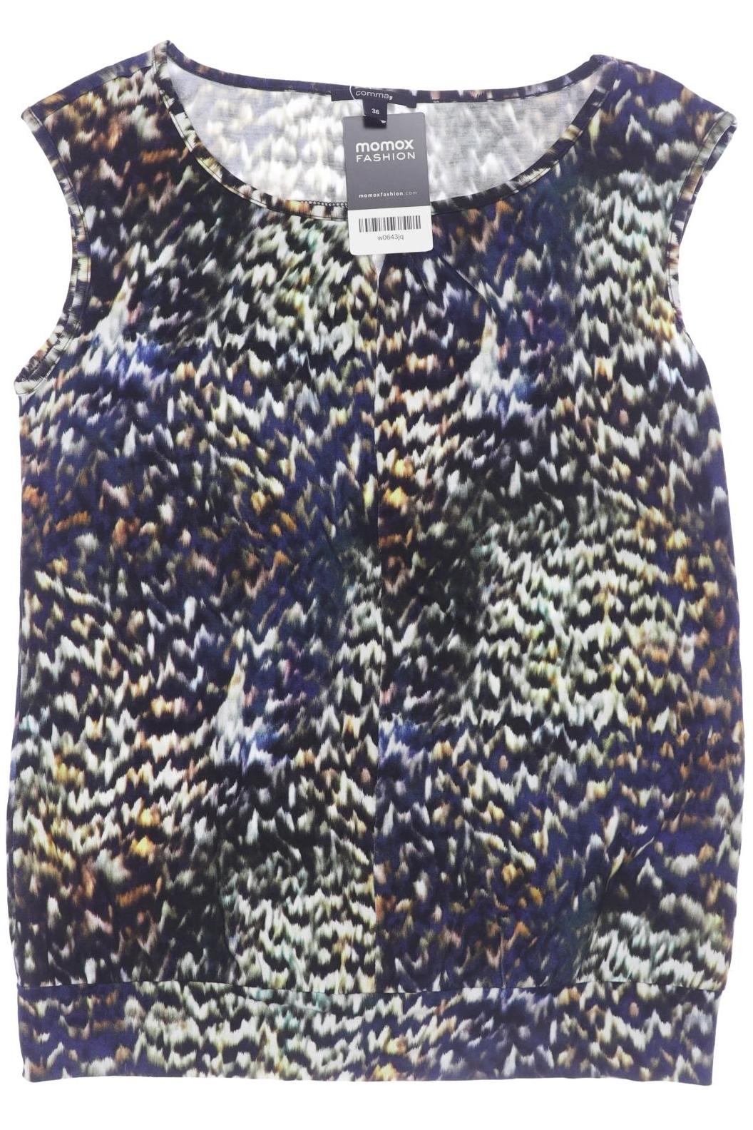 

Comma Damen Top, marineblau, Gr. 36