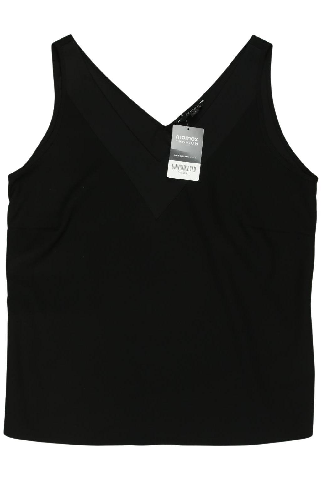 

Comma Damen Top, schwarz, Gr. 44