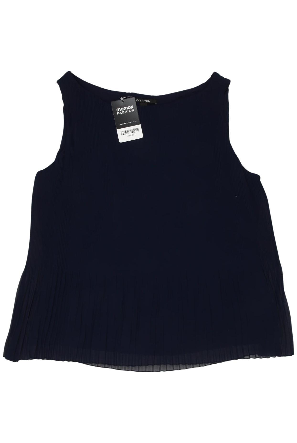 

Comma Damen Top, marineblau, Gr. 36