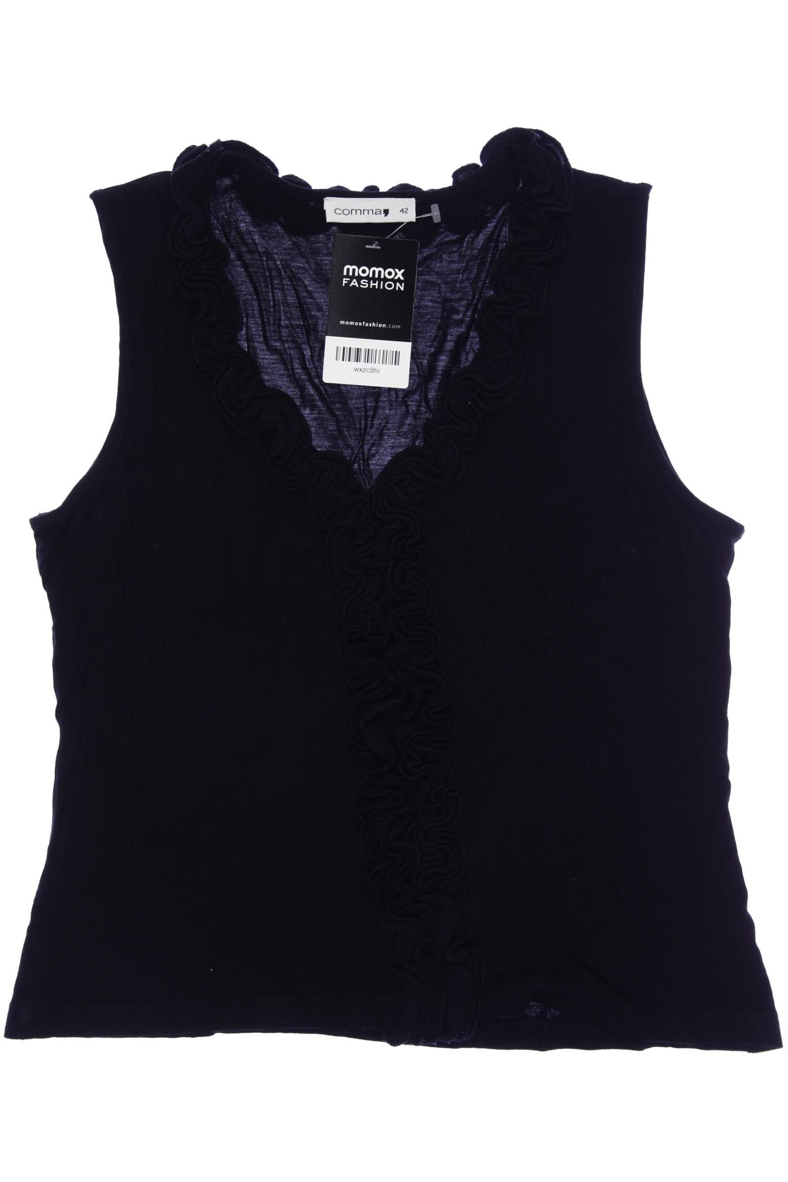 

Comma Damen Top, schwarz, Gr. 42